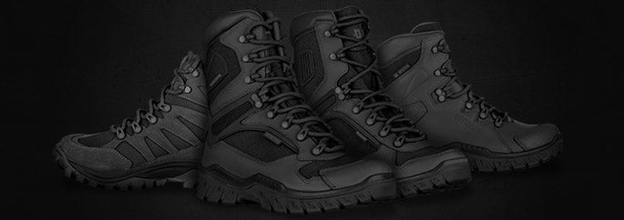 Botas táticas, as verdadeiras trincheiras para os pés