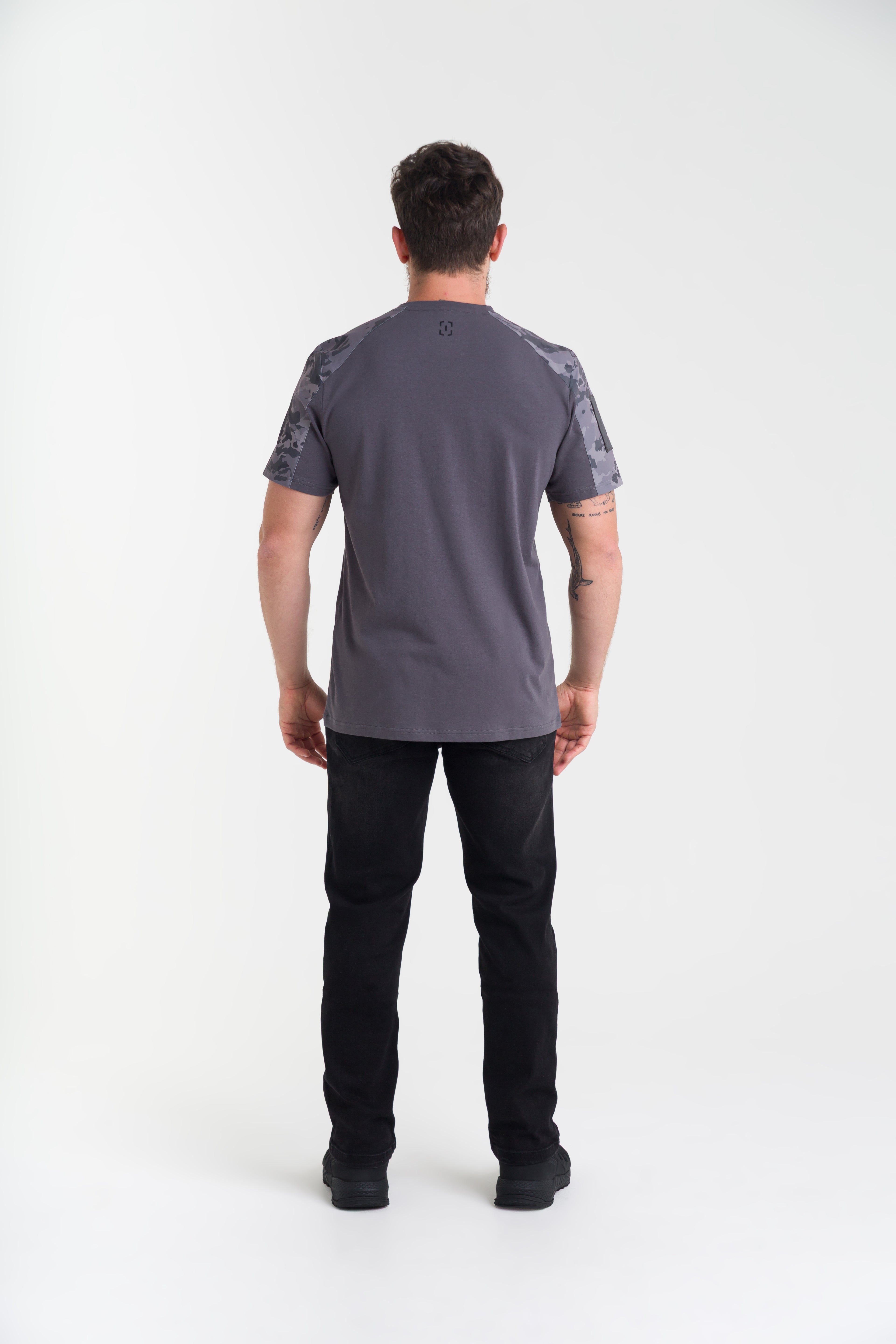 Camiseta Infantry NFL - Cinza