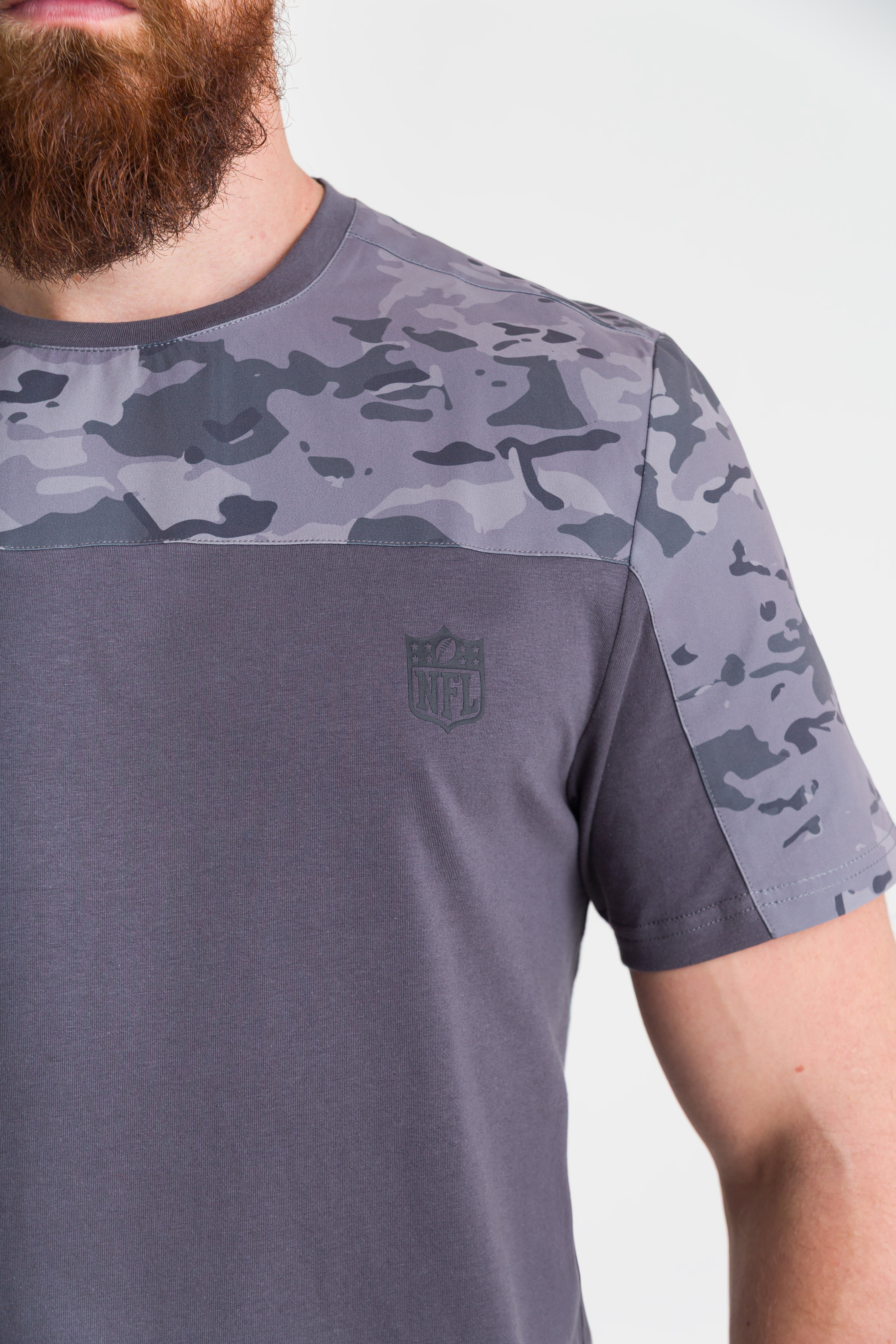 Camiseta Infantry NFL - Cinza