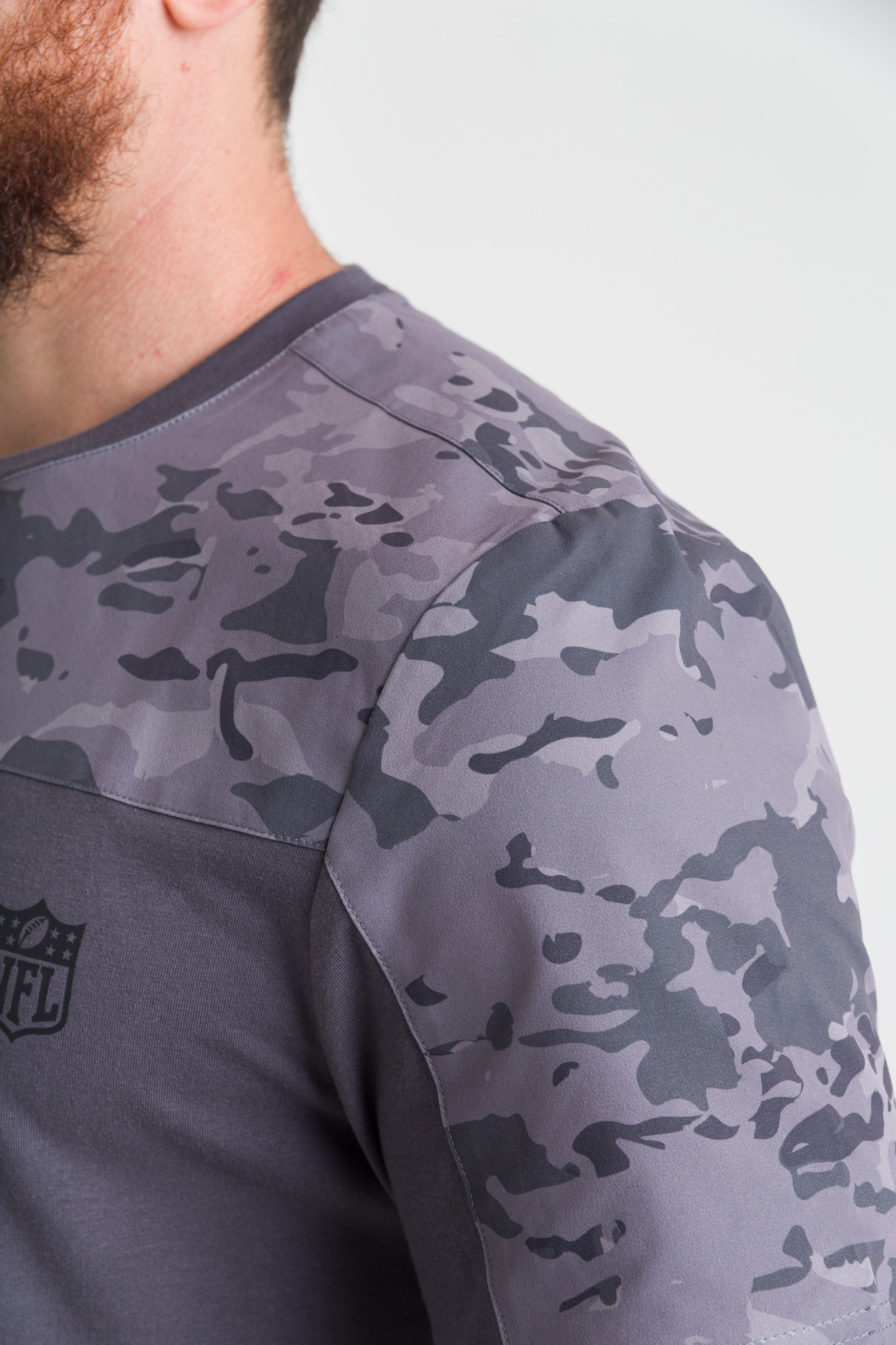 Camiseta Infantry NFL - Cinza