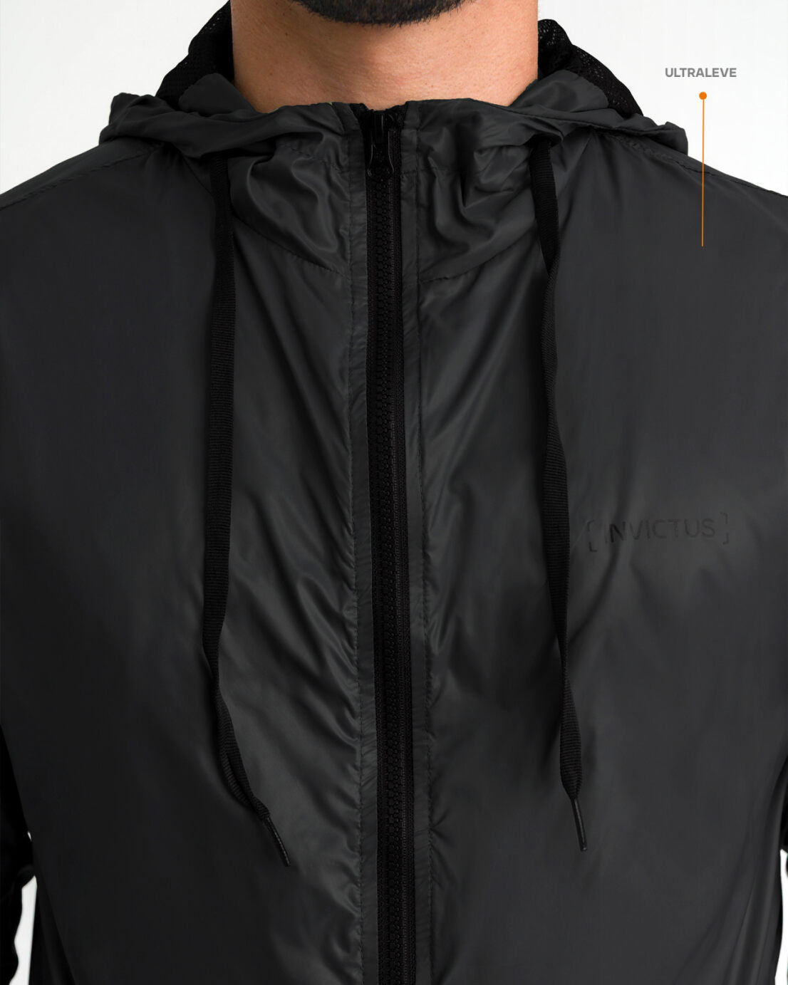 Jaqueta Corta - Vento Aerum - Preta