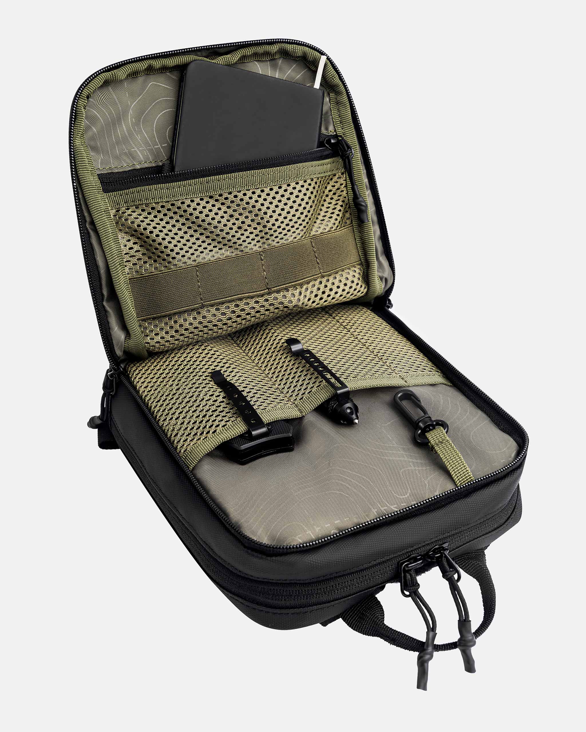 Bolsa de Ombro Side Grayman - Preta