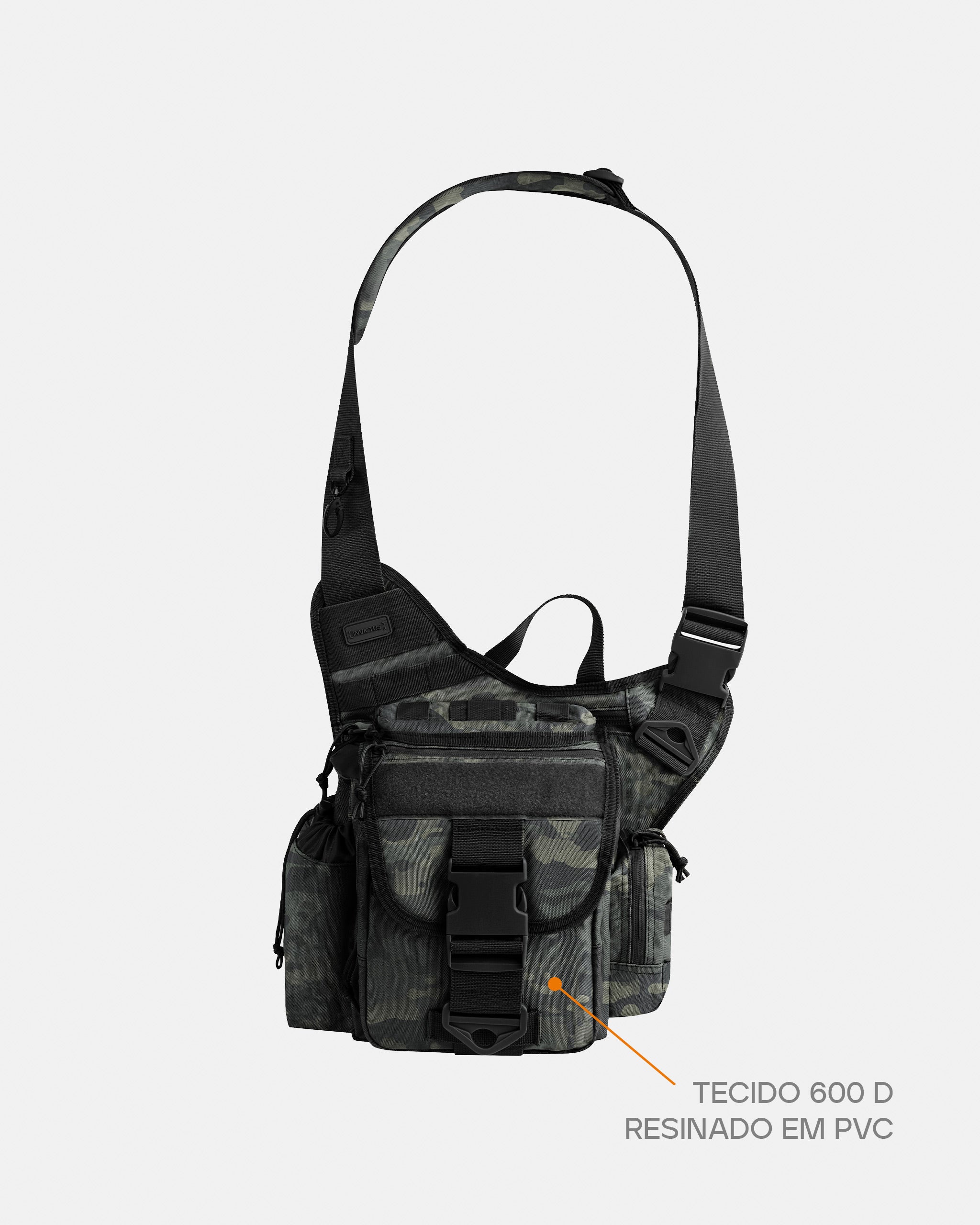 Bolsa de Ombro Urban 2.0 10L - Warskin Black