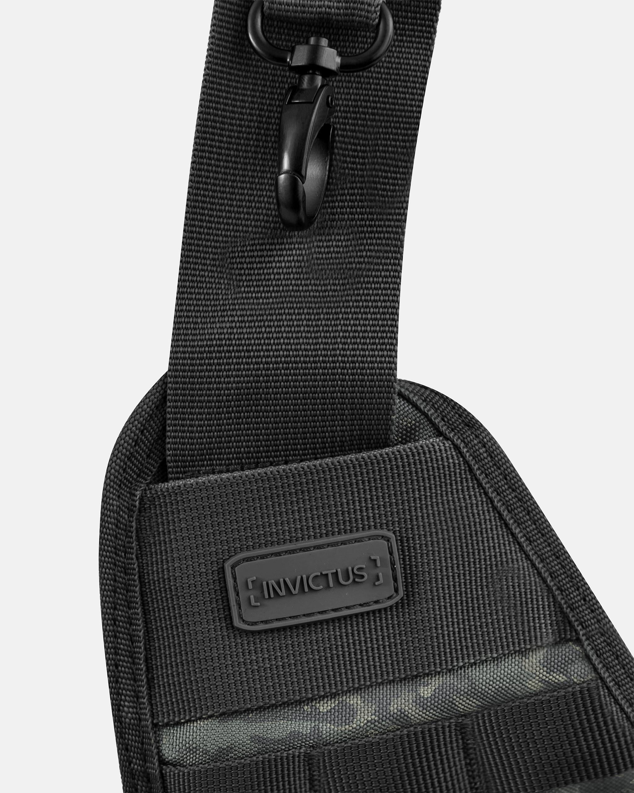 Bolsa de Ombro Urban 2.0 10L - Warskin Black - INVICTUS