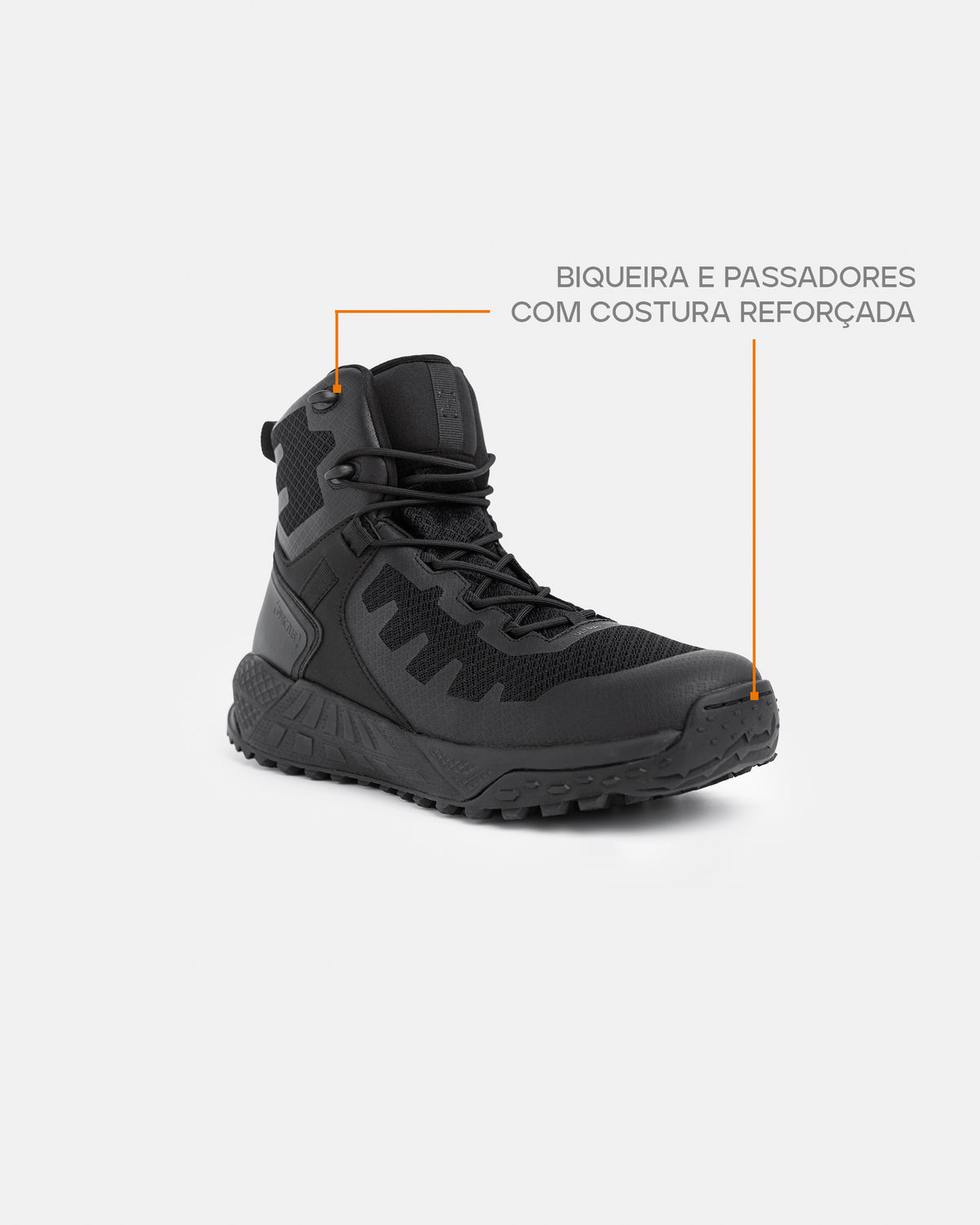 Bota Arion 2.0 6" - Preta