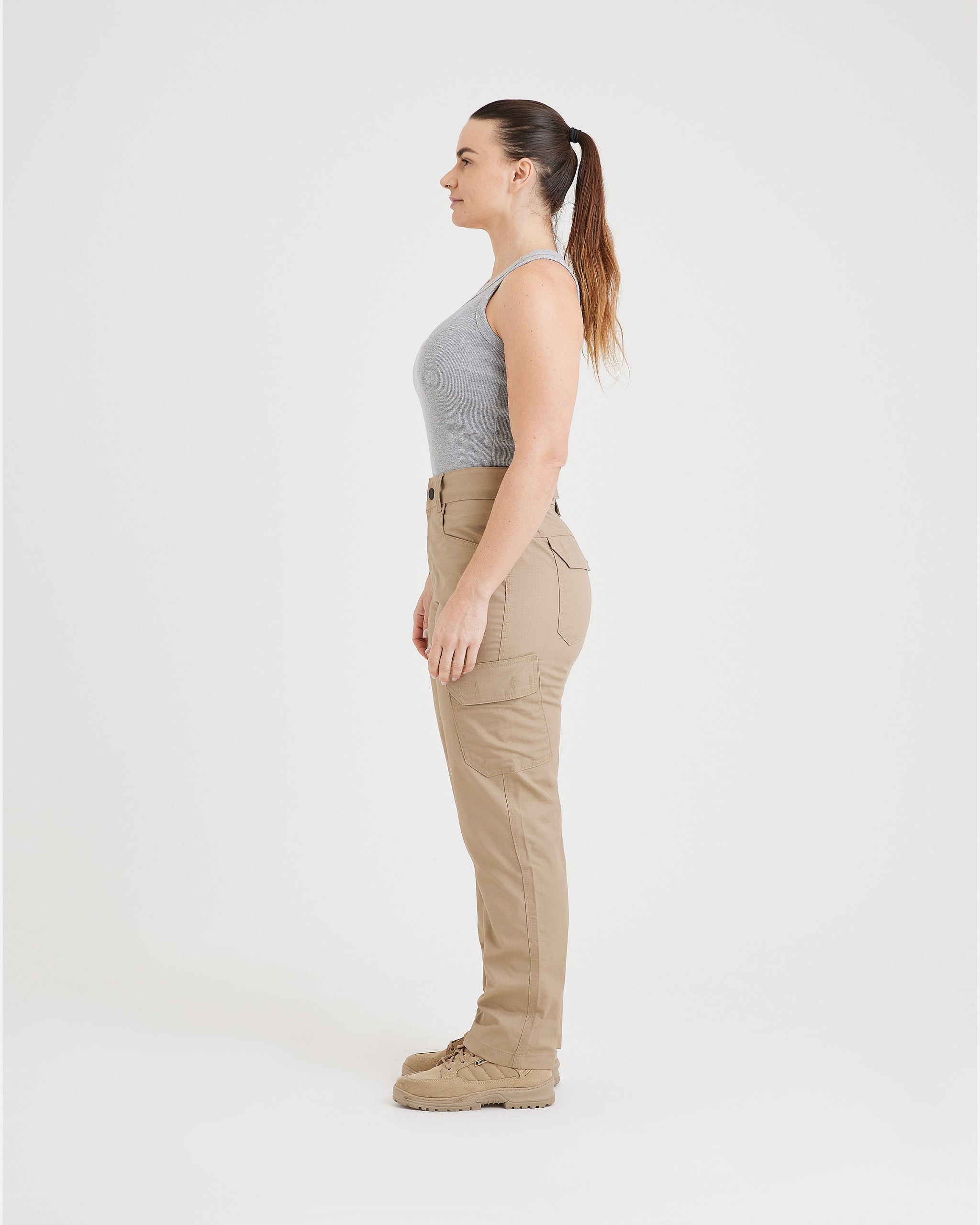 Calça Tática Bravery Feminina 2.0 - Cáqui