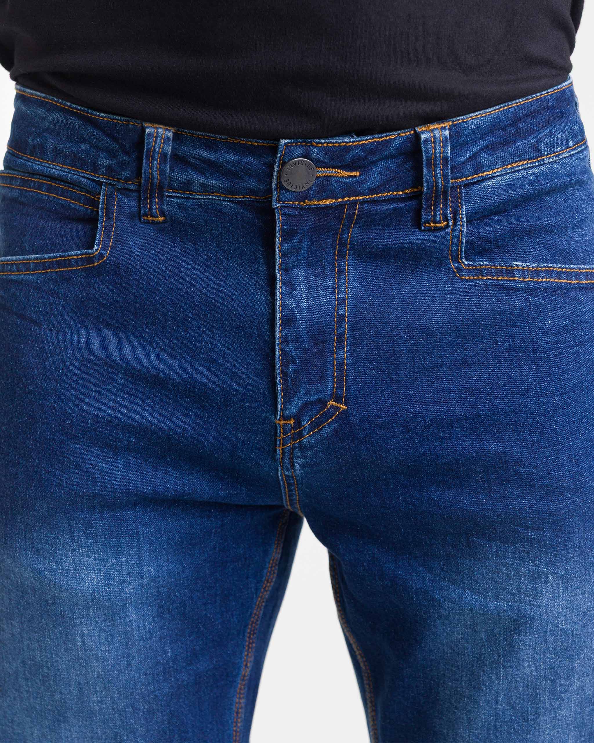 Calça Jeans Trooper - Azul Escuro - INVICTUS