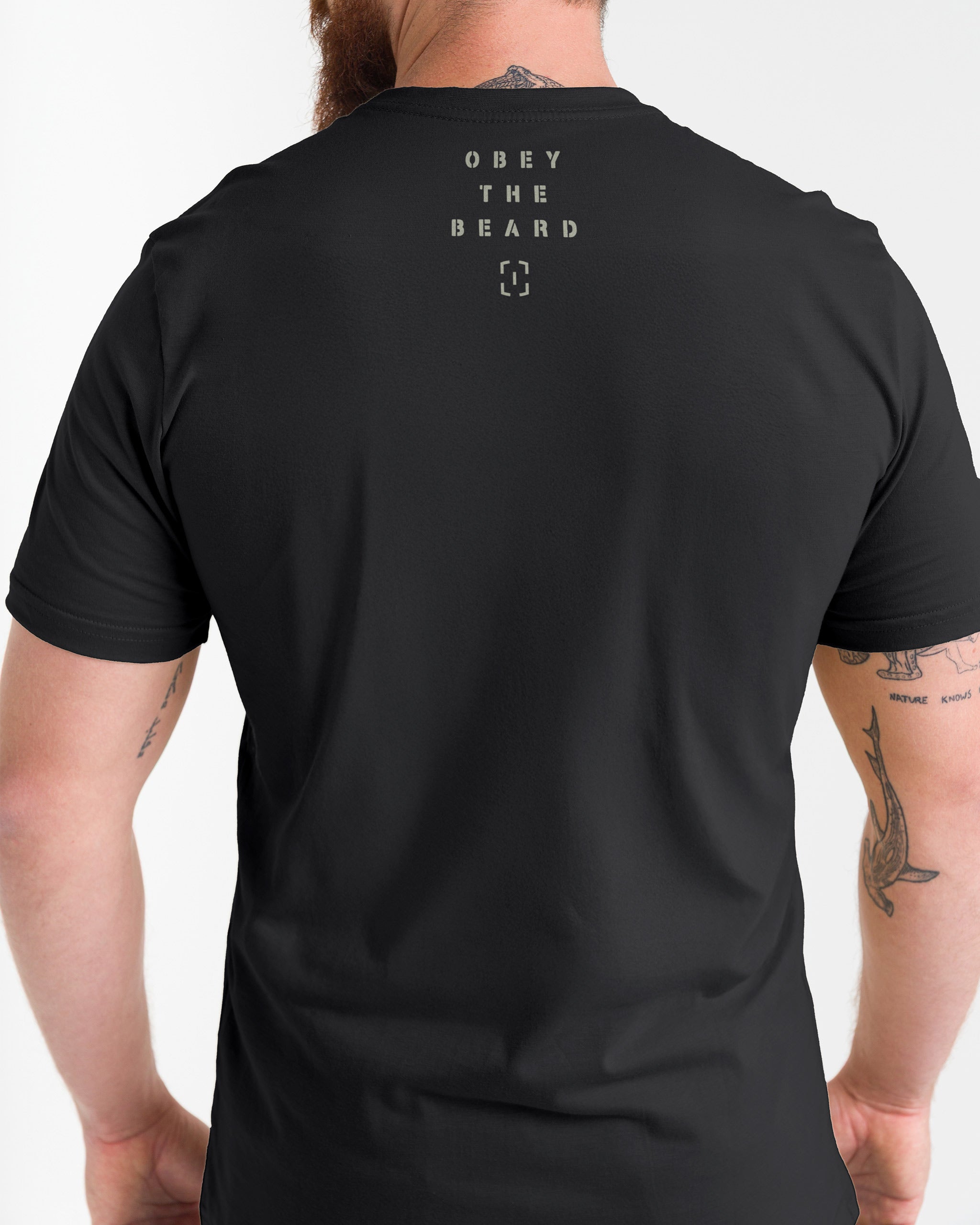 Camiseta Concept Alpha Beard - Preta