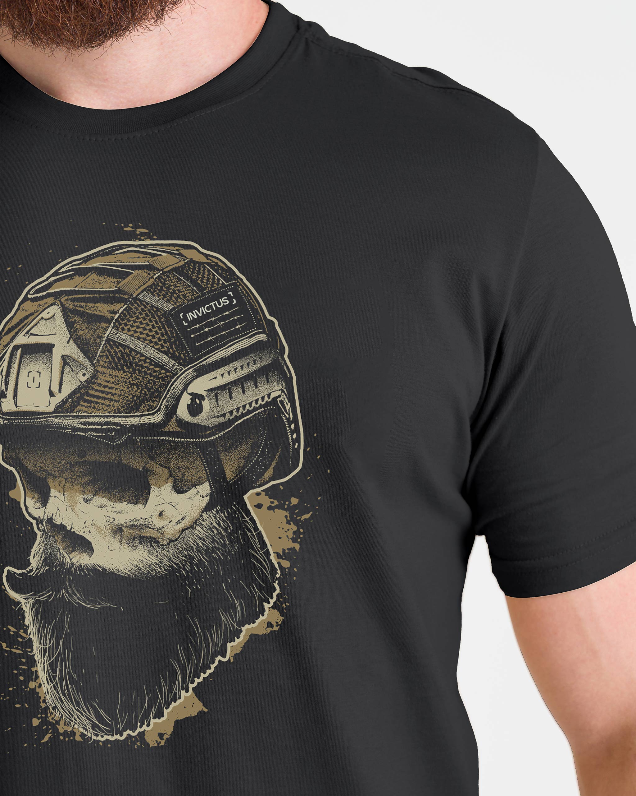 Camiseta Concept Alpha Beard - Preta