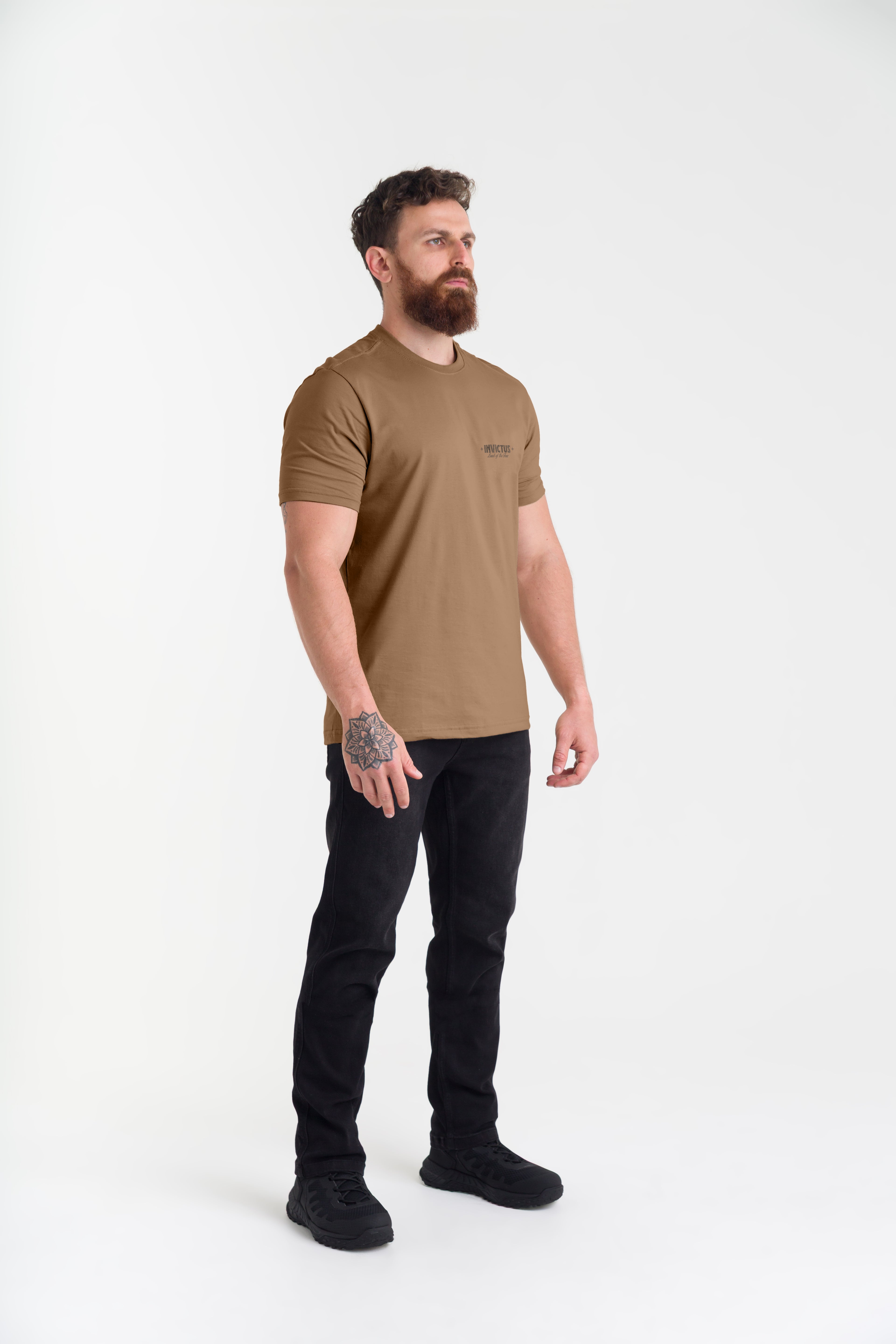 Camiseta Concept Don’t Tread Flag - Marrom