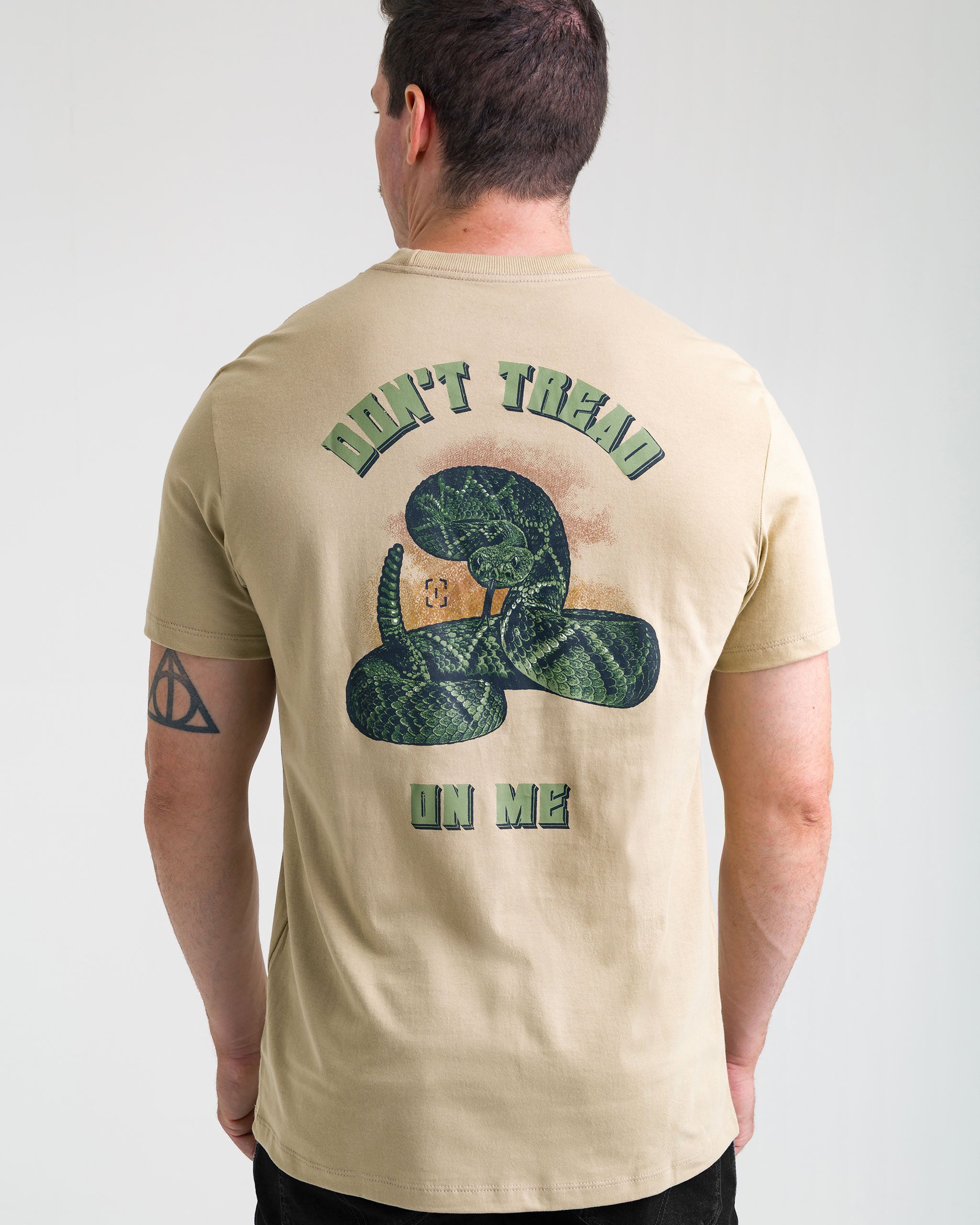 Camiseta Concept DTOM Classic 10 anos - Cáqui