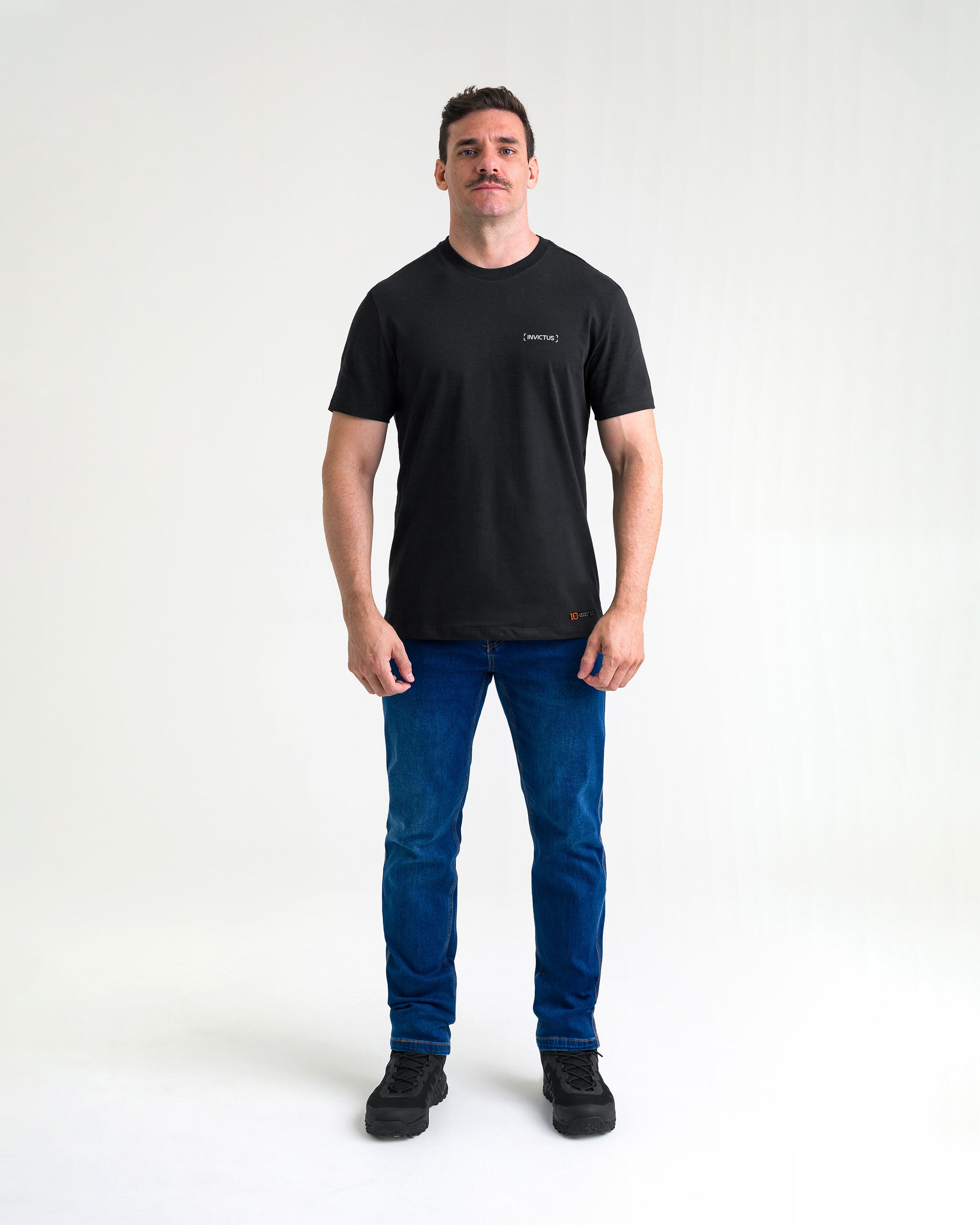 Camiseta Concept DTOM Classic 10 anos - Preta