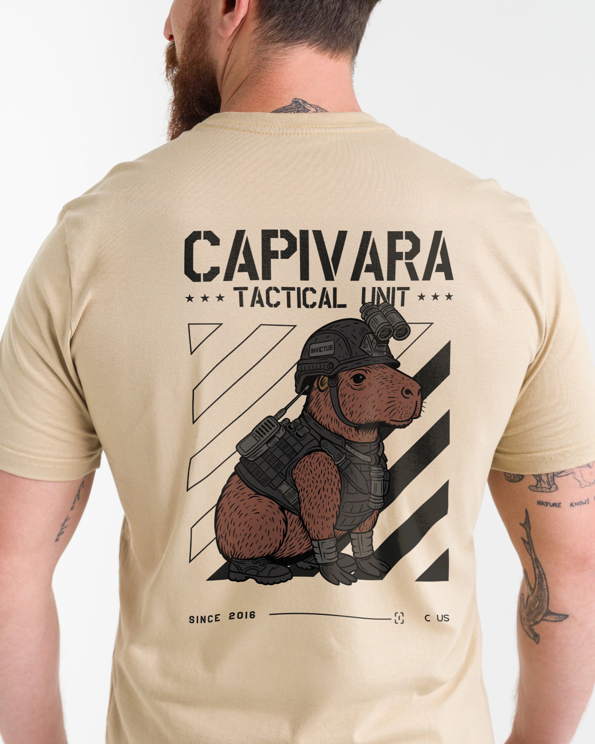 Camiseta Concept Keep Capirava - Cáqui