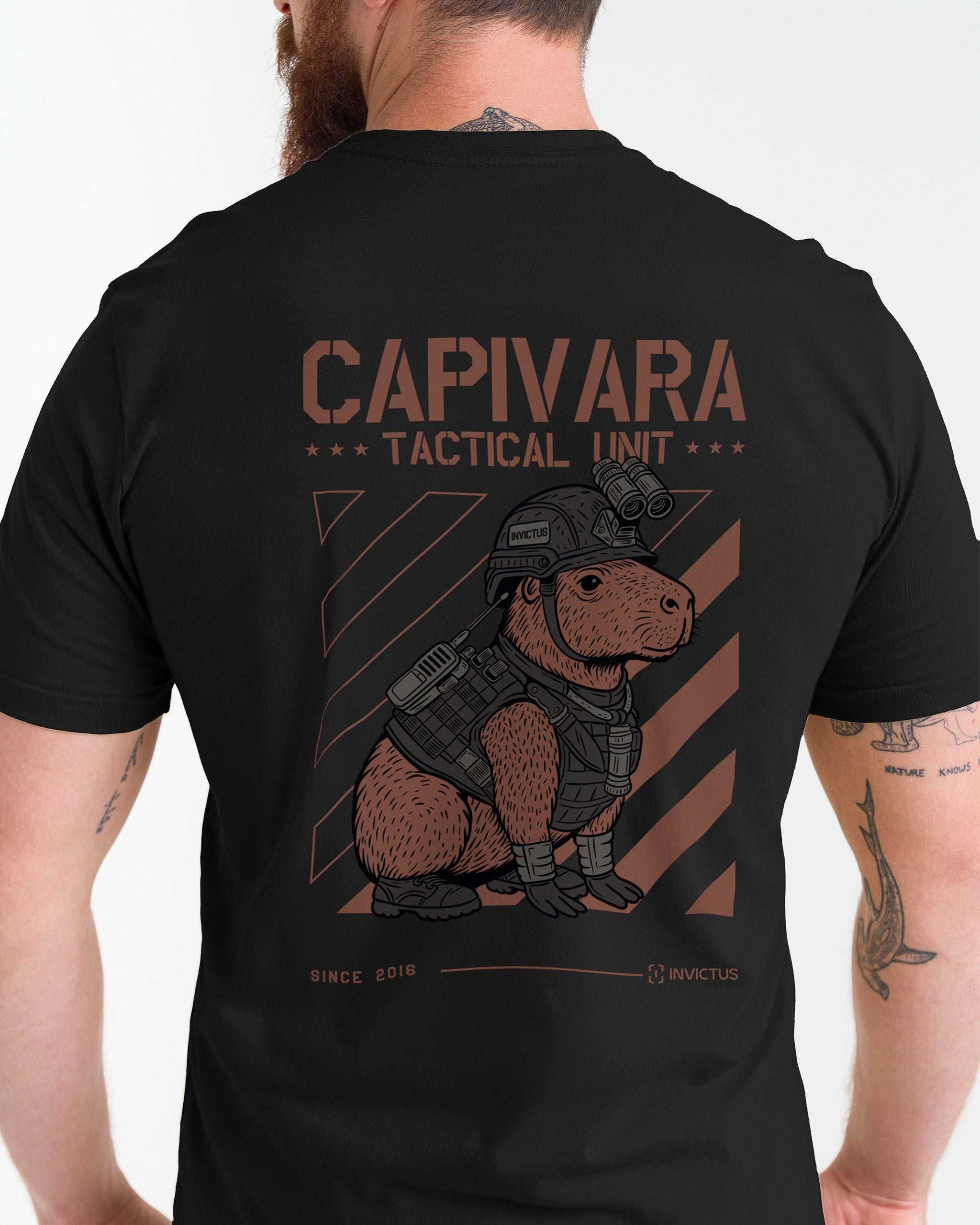 Camiseta Concept Keep Capivara - Preto