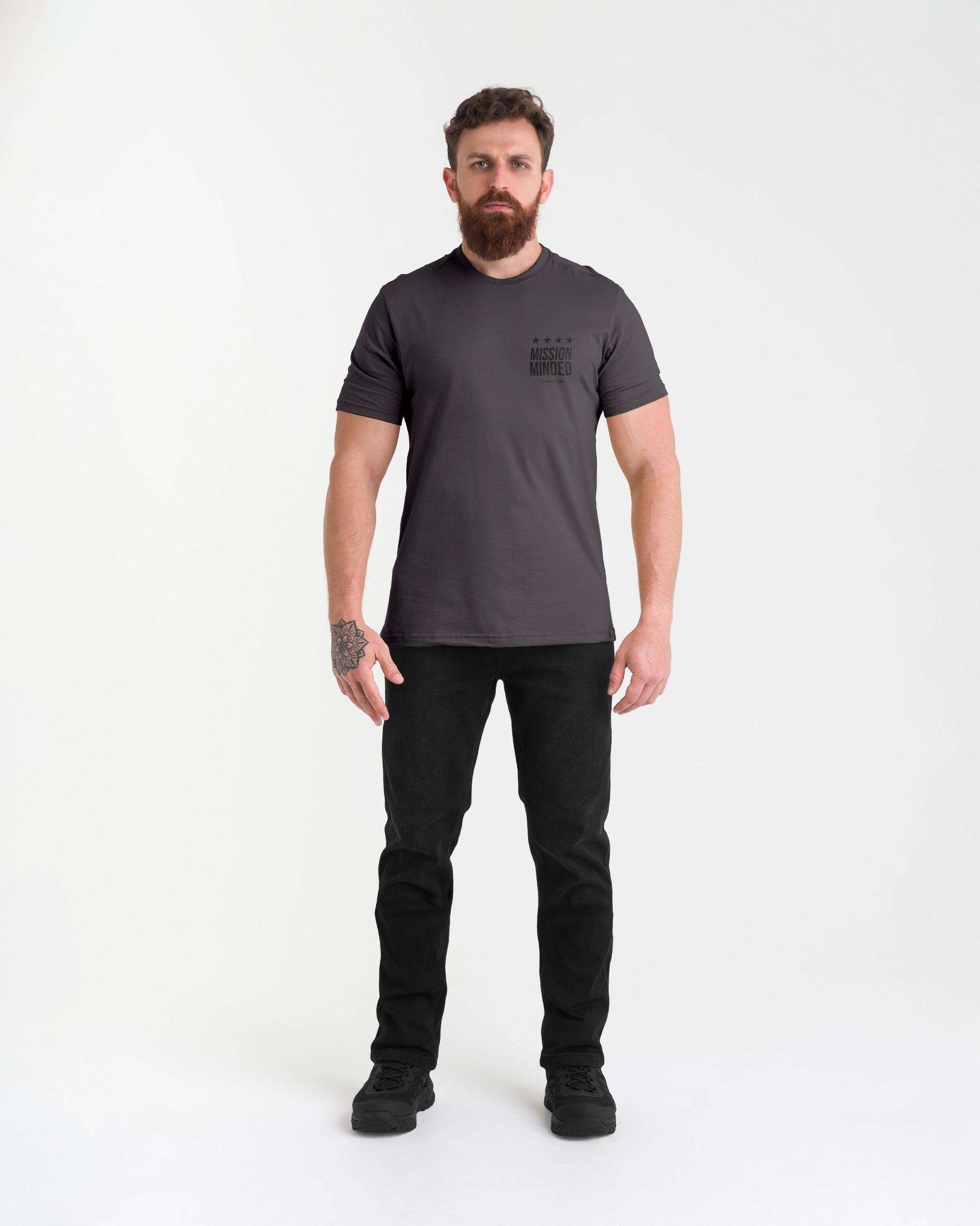 Camiseta Concept Mission Minded - Cinza