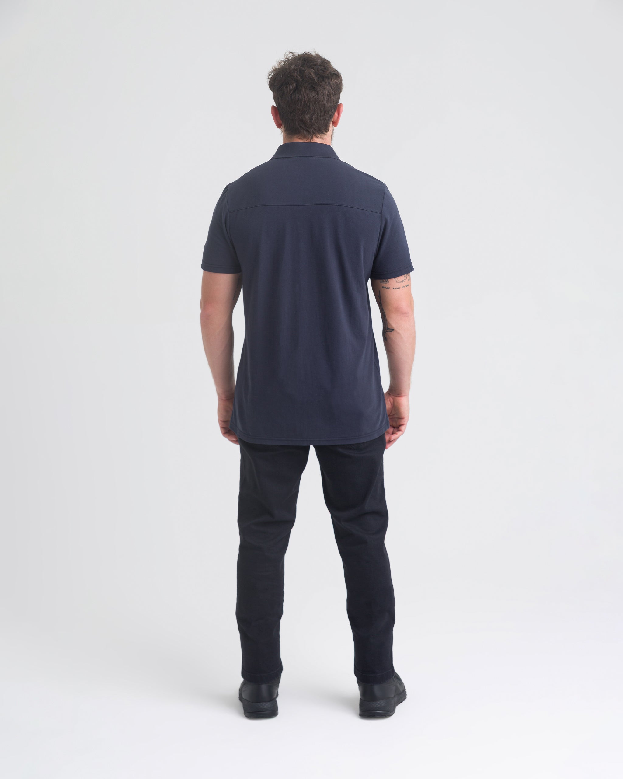 Camisa Polo Division Light - Azul Marinho