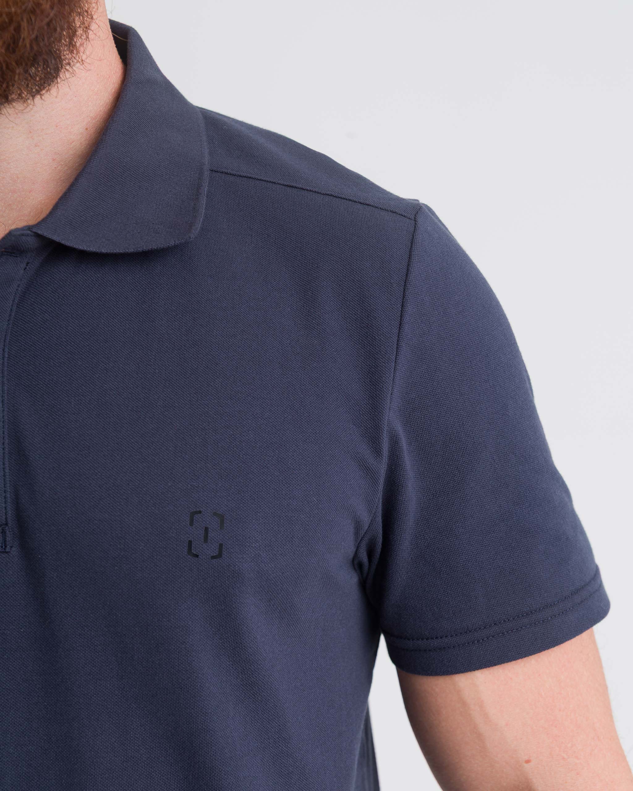 Camisa Polo Division Light - Azul Marinho