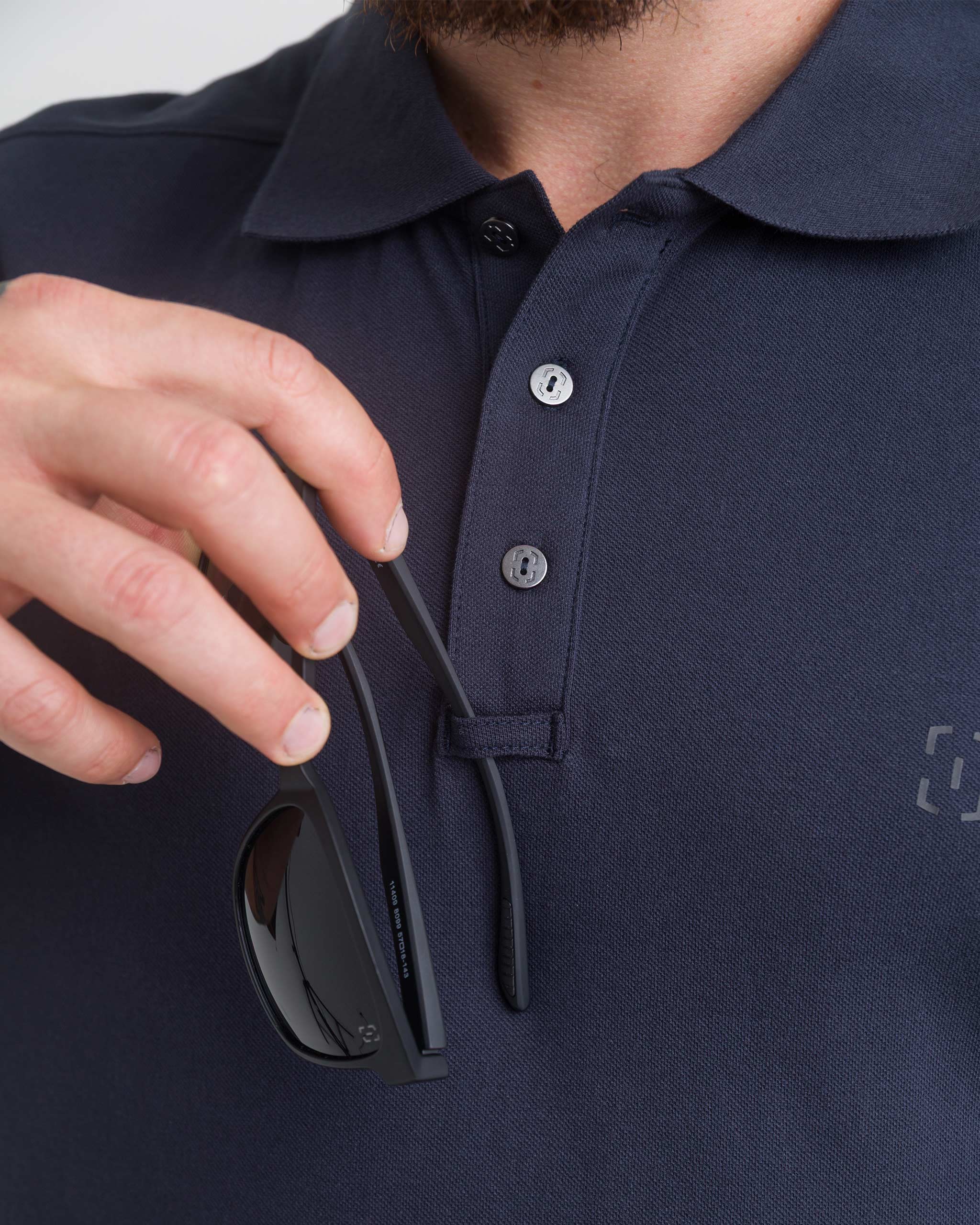 Camisa Polo Division Light - Azul Marinho