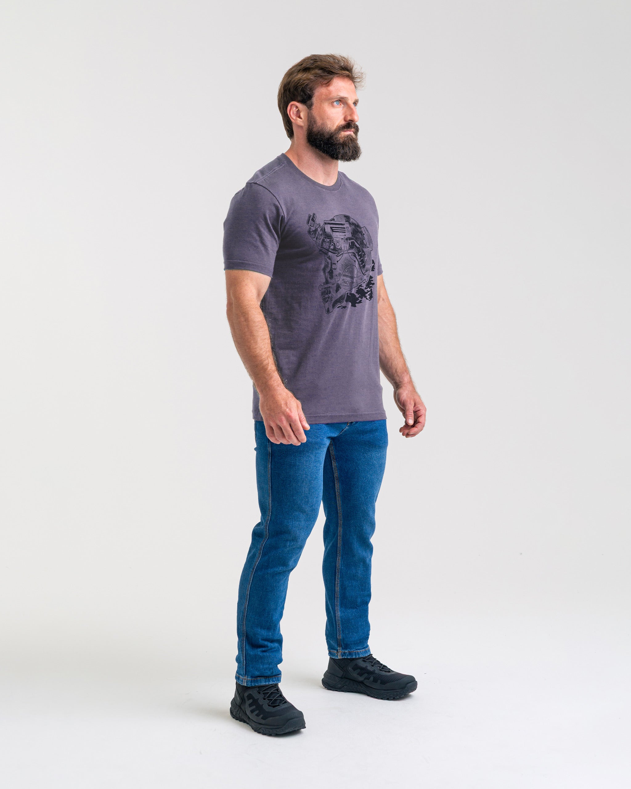Camiseta Concept Blackjack - Chumbo