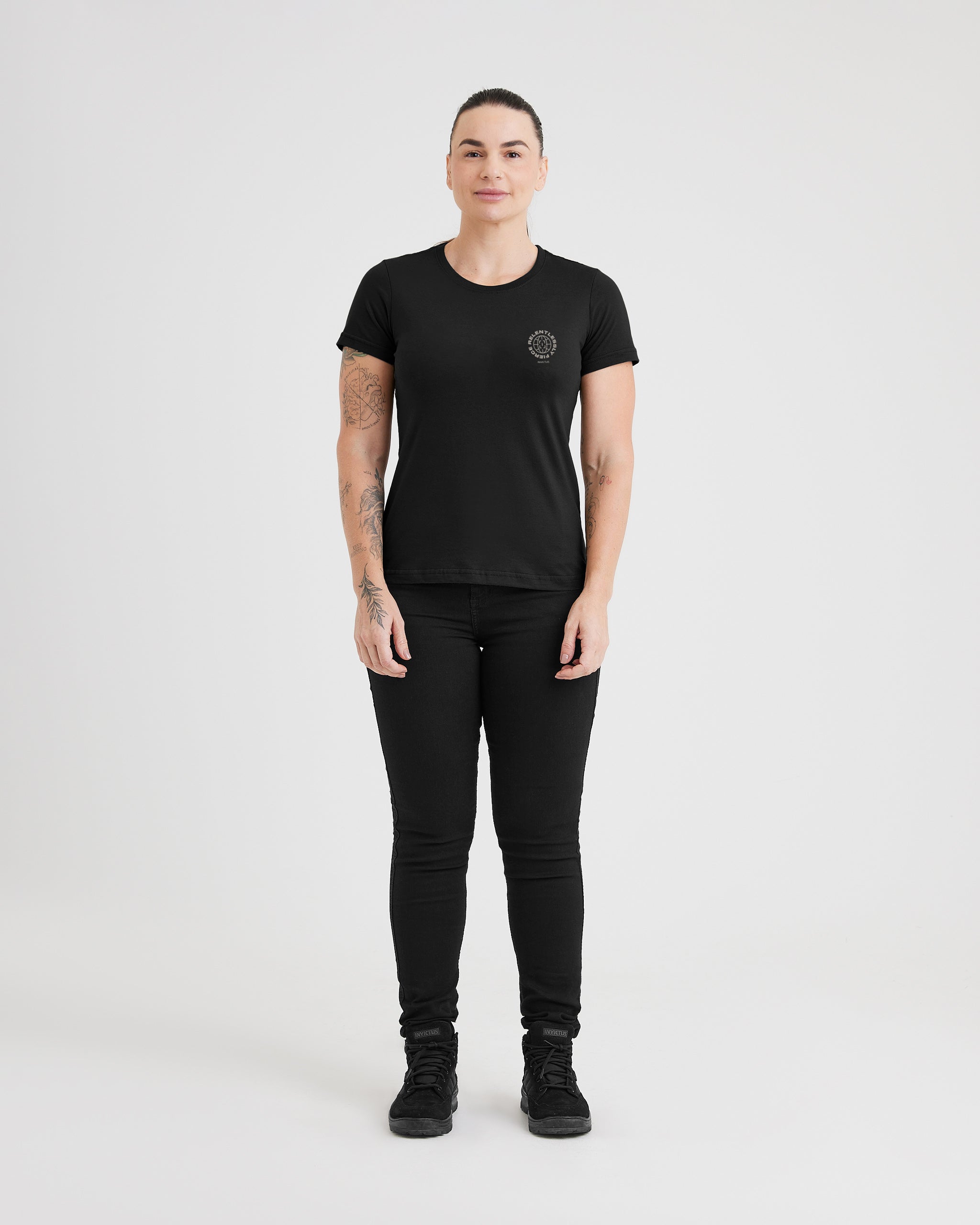 Camiseta Concept Feral Focus Feminina - Preta