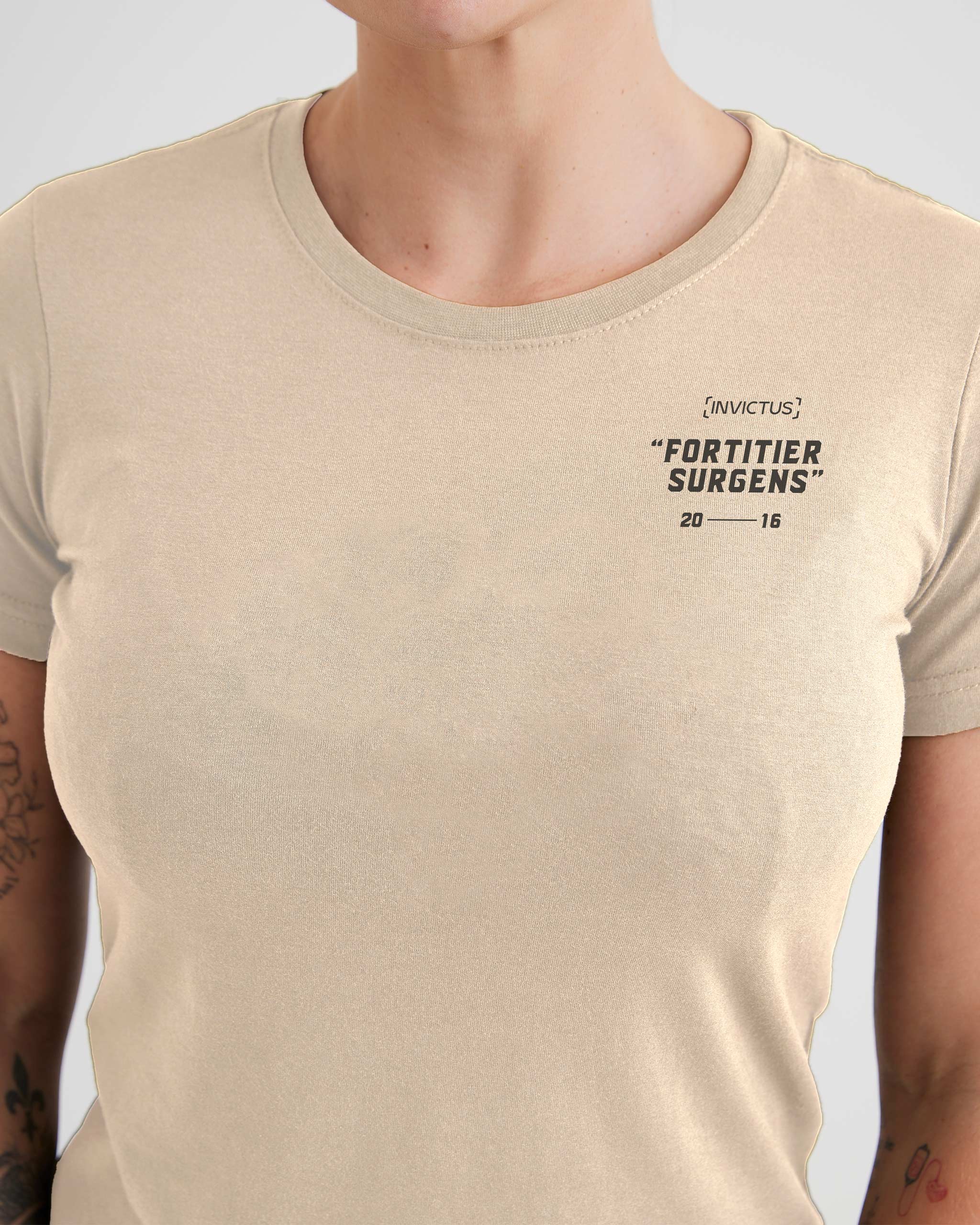 Camiseta Concept Free Bird Feminina - Caqui