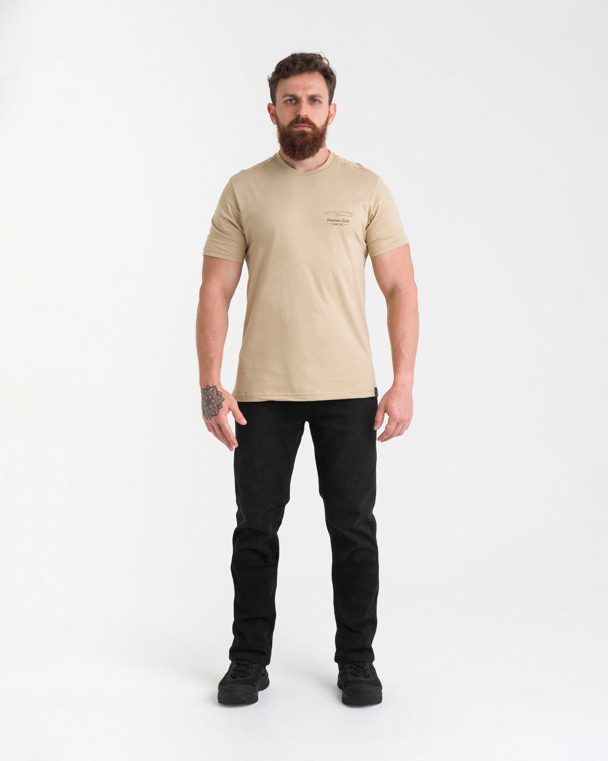 Camiseta Concept Phanton Club - Caqui