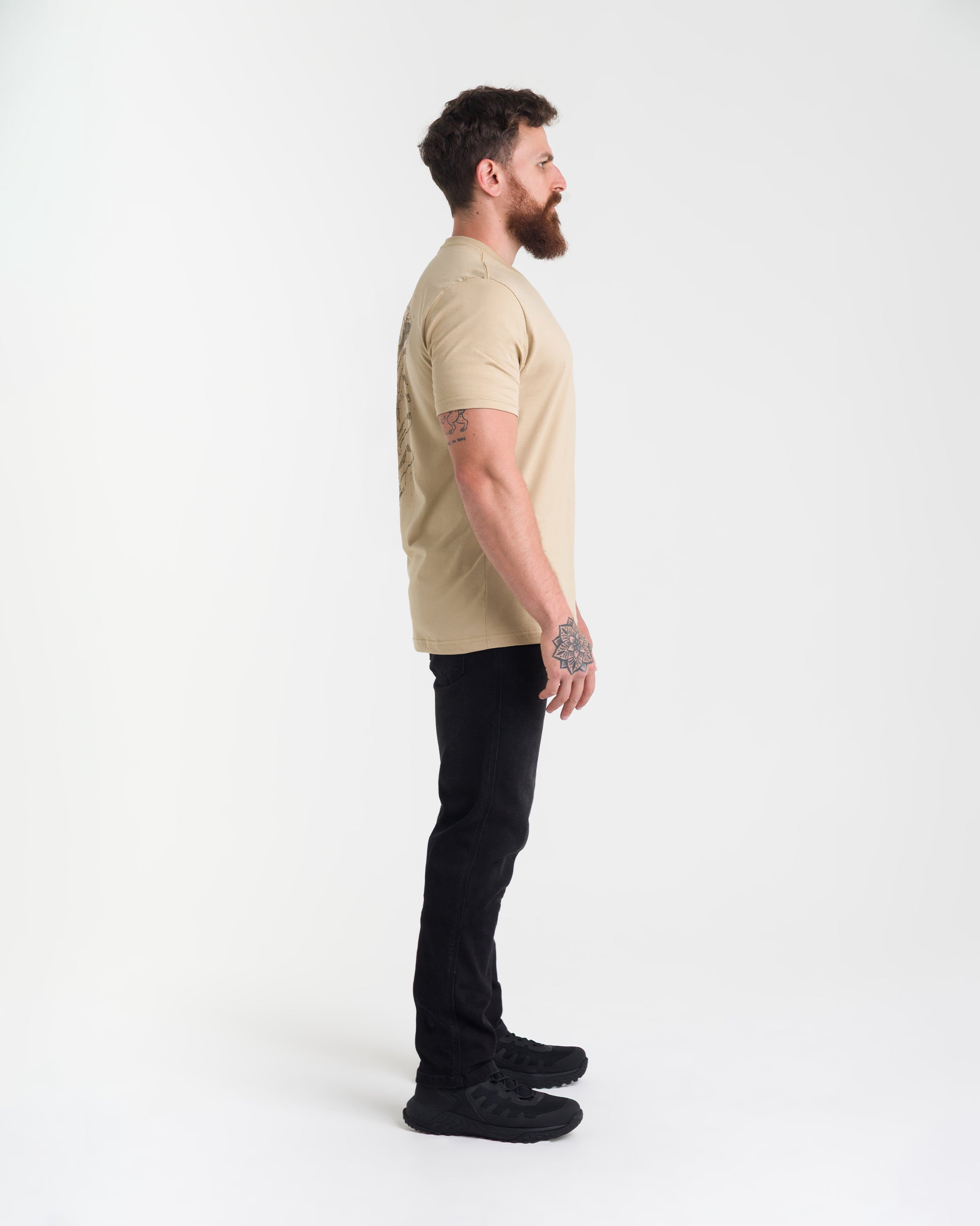 Camiseta Concept Phanton Club - Caqui