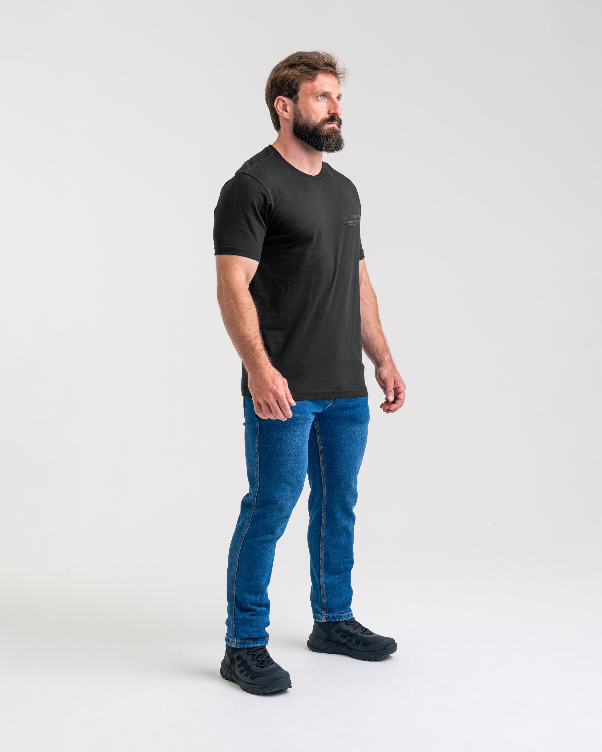 Camiseta Concept Phanton Club - Preta