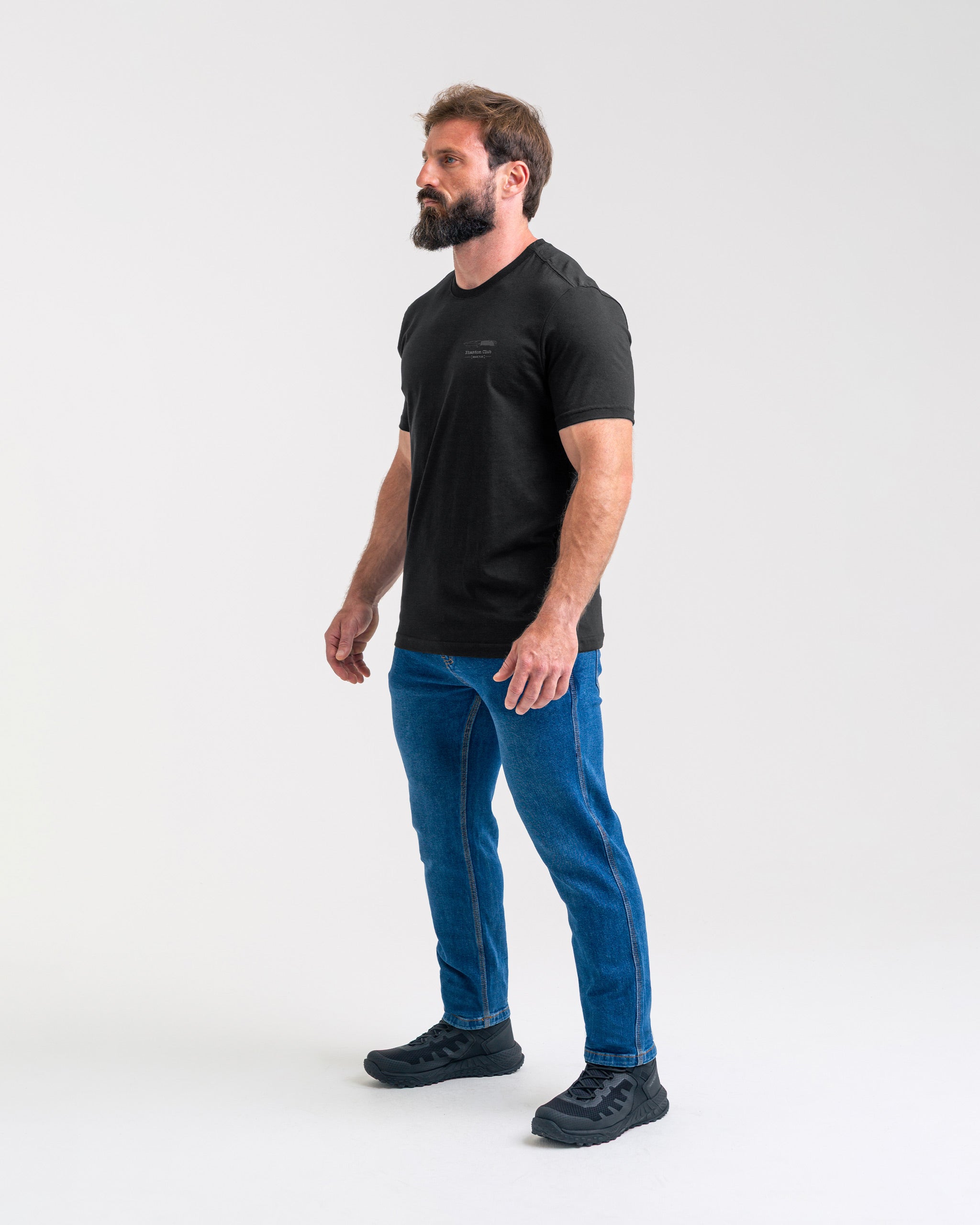 Camiseta Concept Phanton Club - Preta