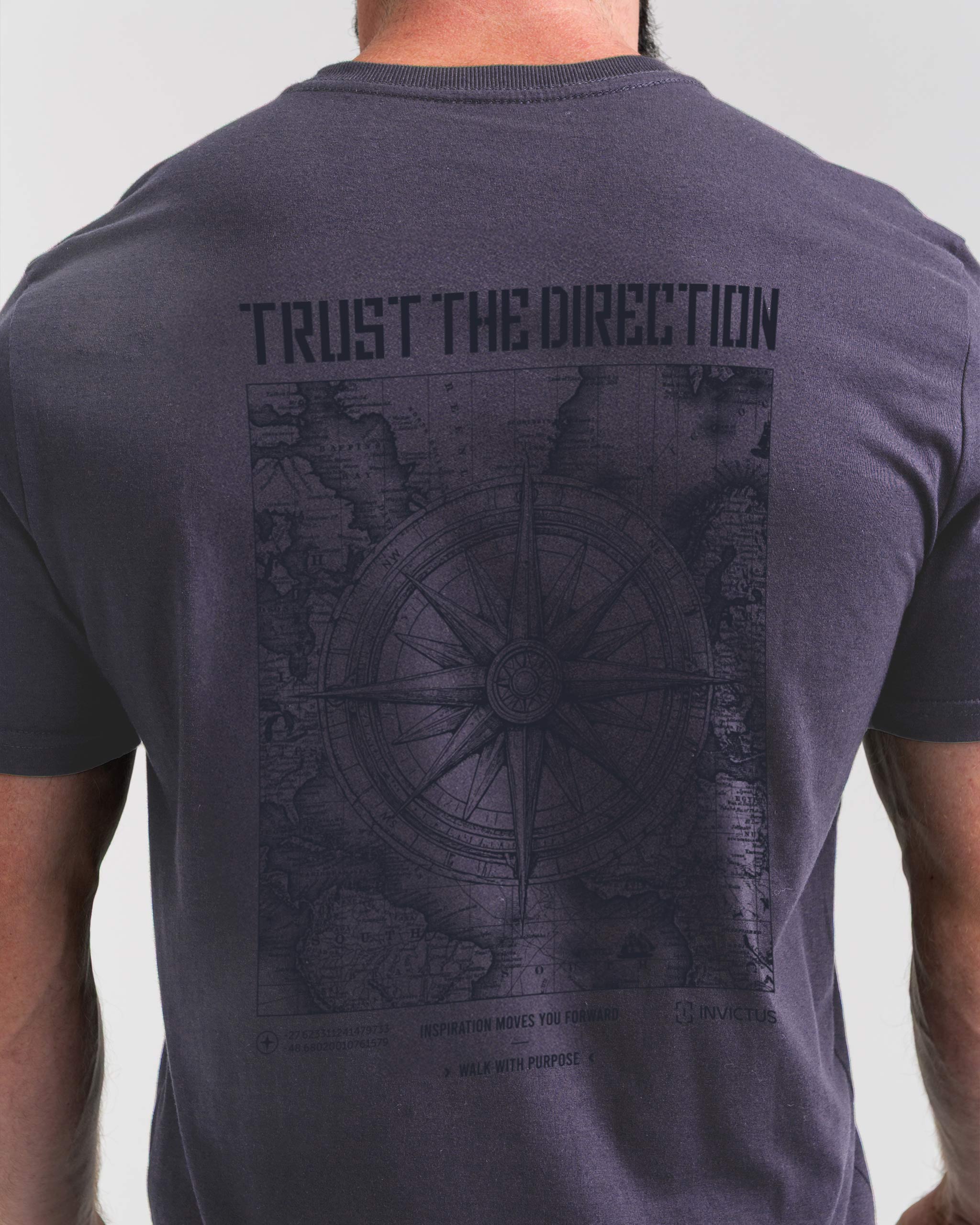 Camiseta Concept Windrose - Chumbo
