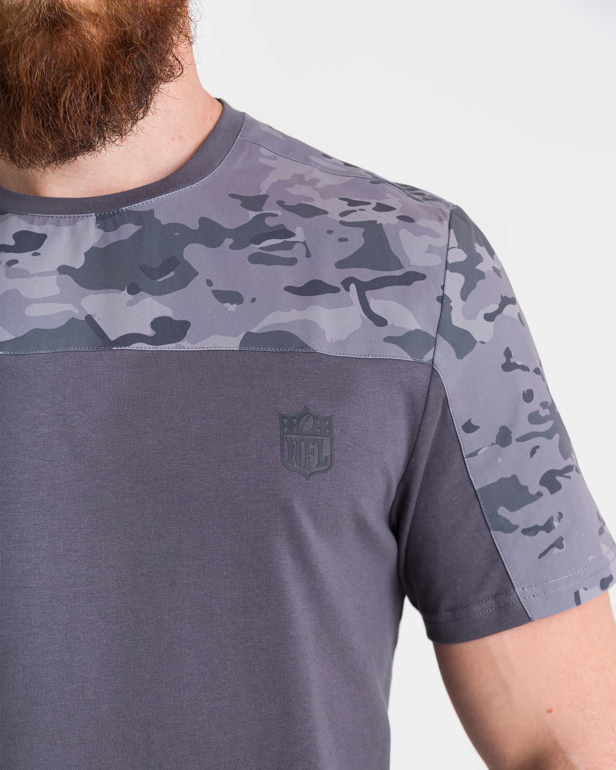 Camiseta Infantry NFL - Cinza