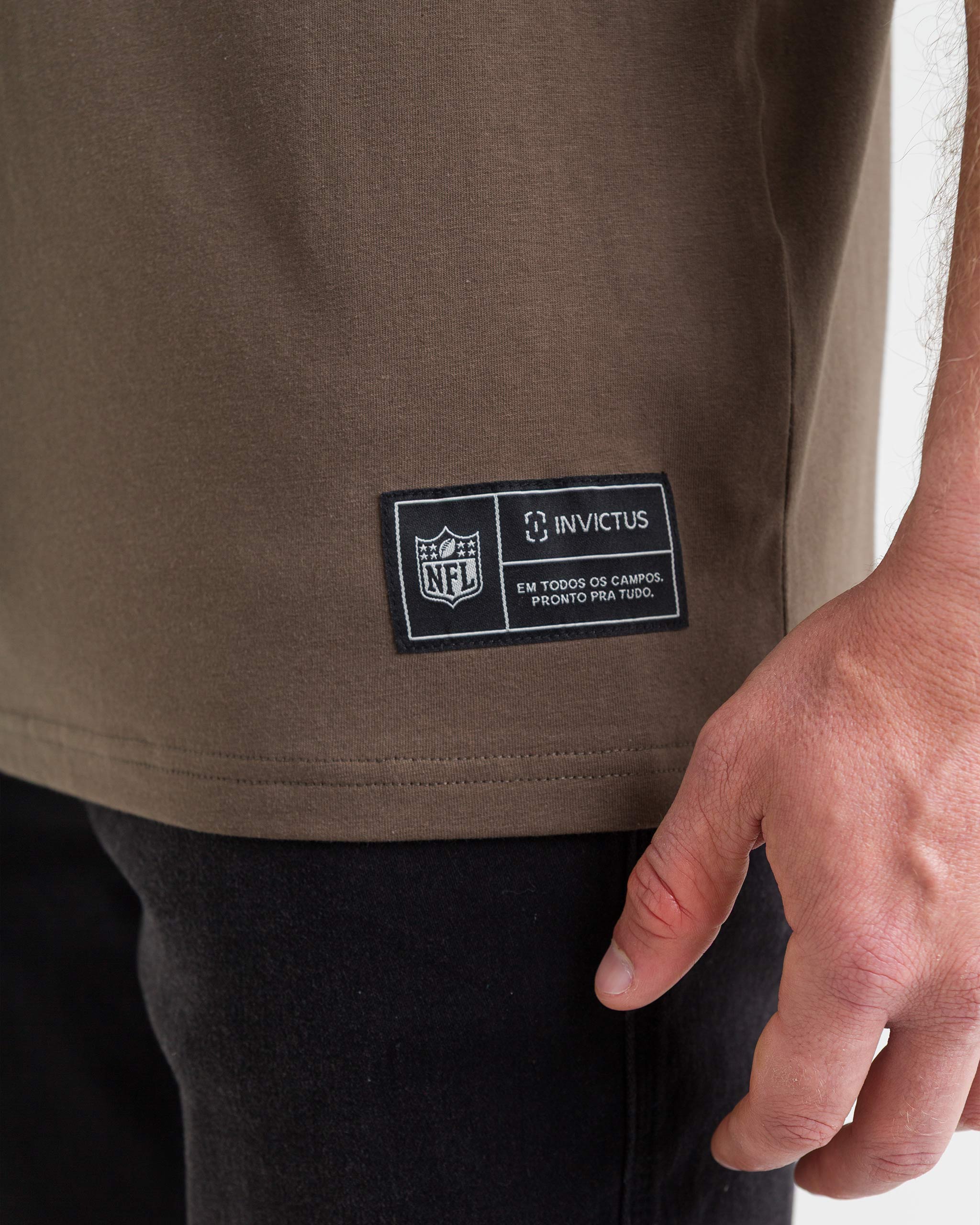 Camiseta Infantry NFL - Verde Oliva