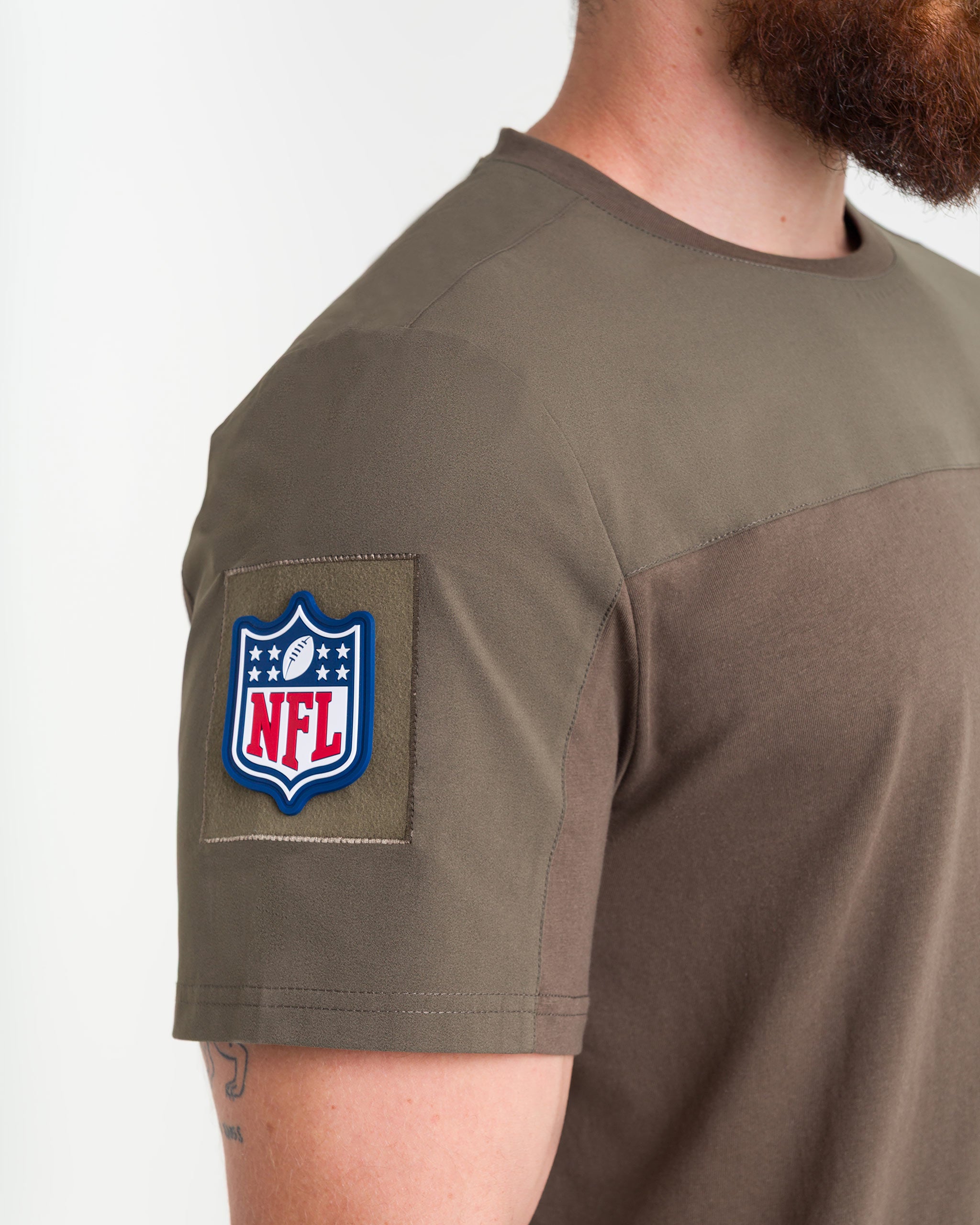 Camiseta Infantry NFL - Verde Oliva