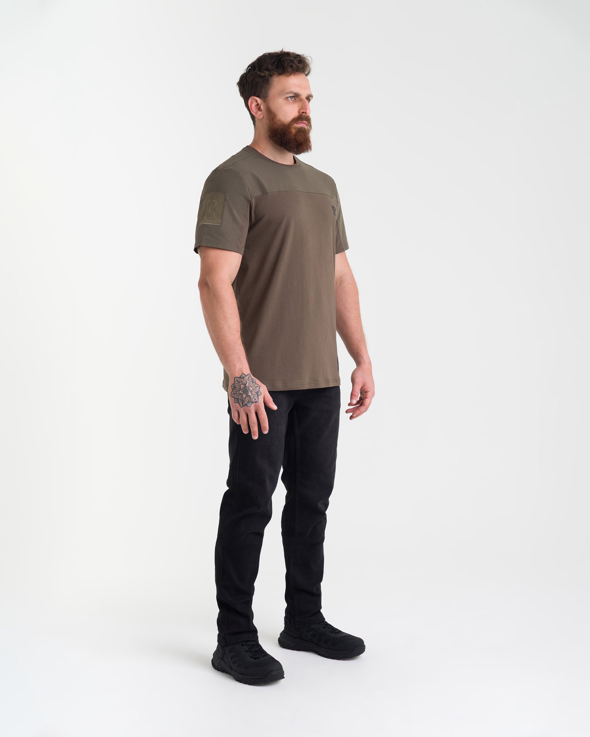 Camiseta Infantry NFL - Verde Oliva