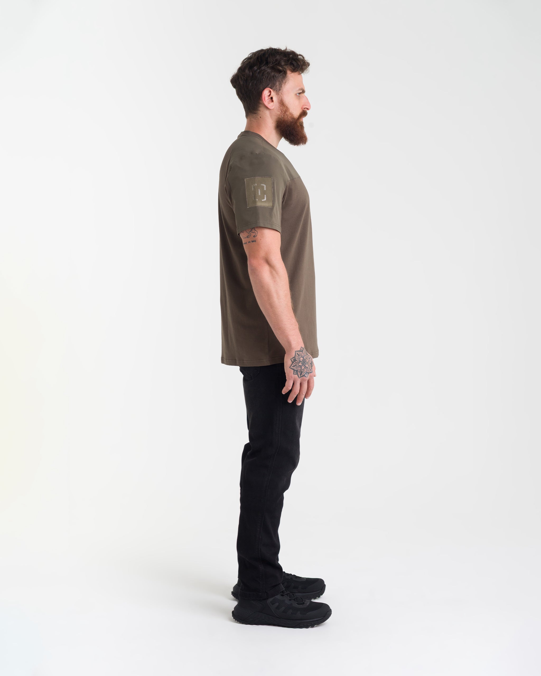 Camiseta Infantry NFL - Verde Oliva