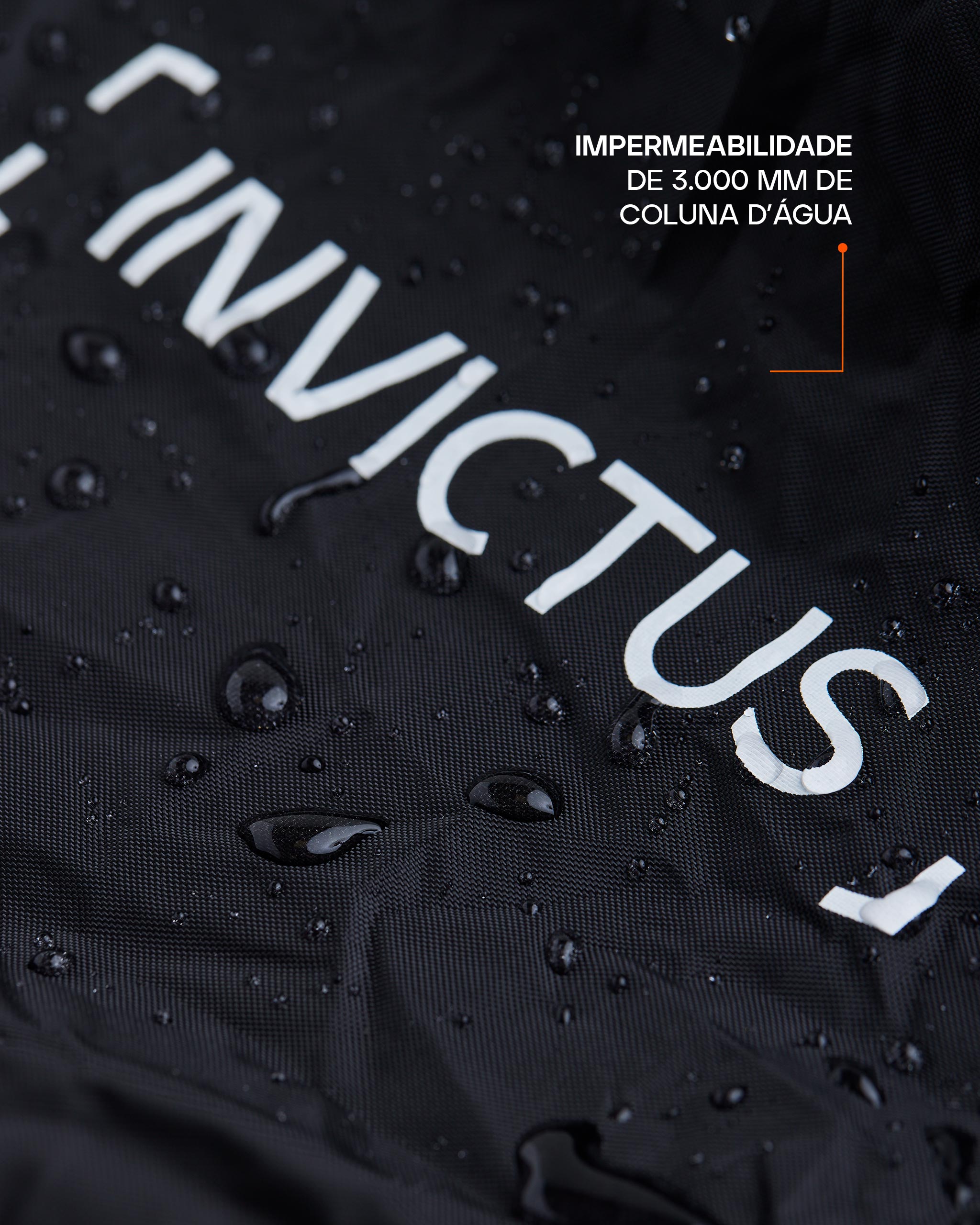 Capa de Chuva Drypack para Mochila 40L a 60L - Preta