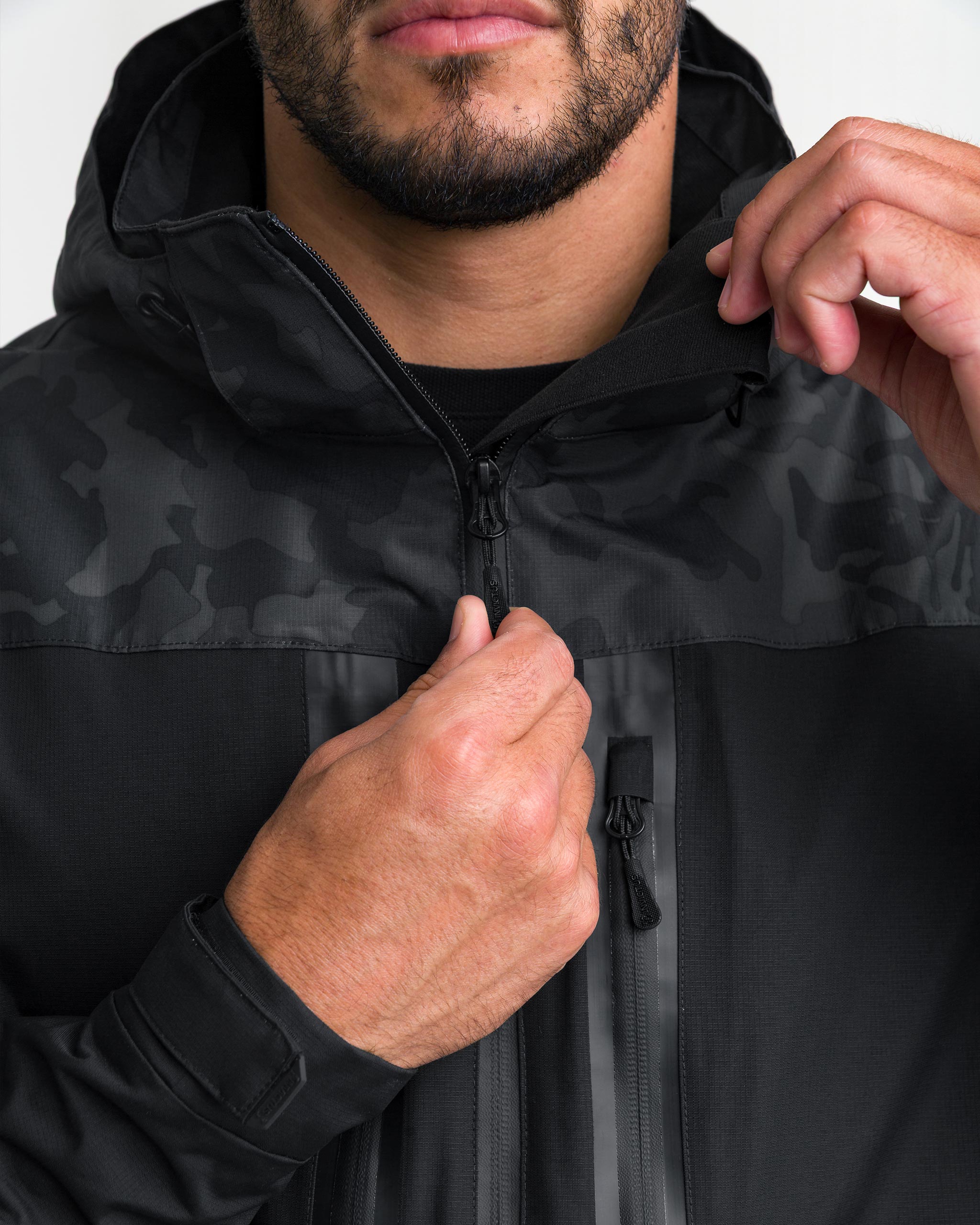 Jaqueta Rain 10 anos - Warskin Black