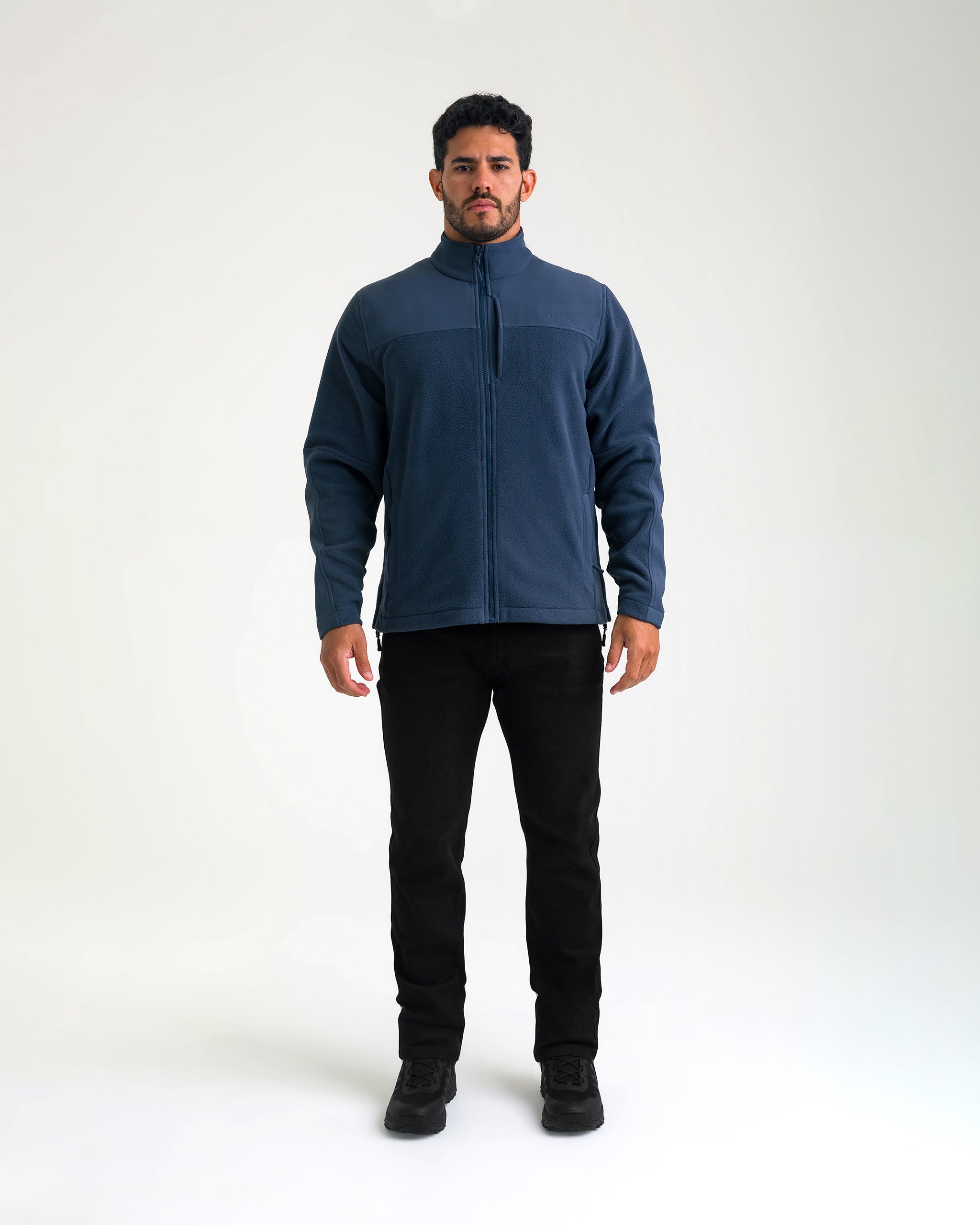 Jaqueta Fleece Snow 2.0 - Azul Marinho - INVICTUS