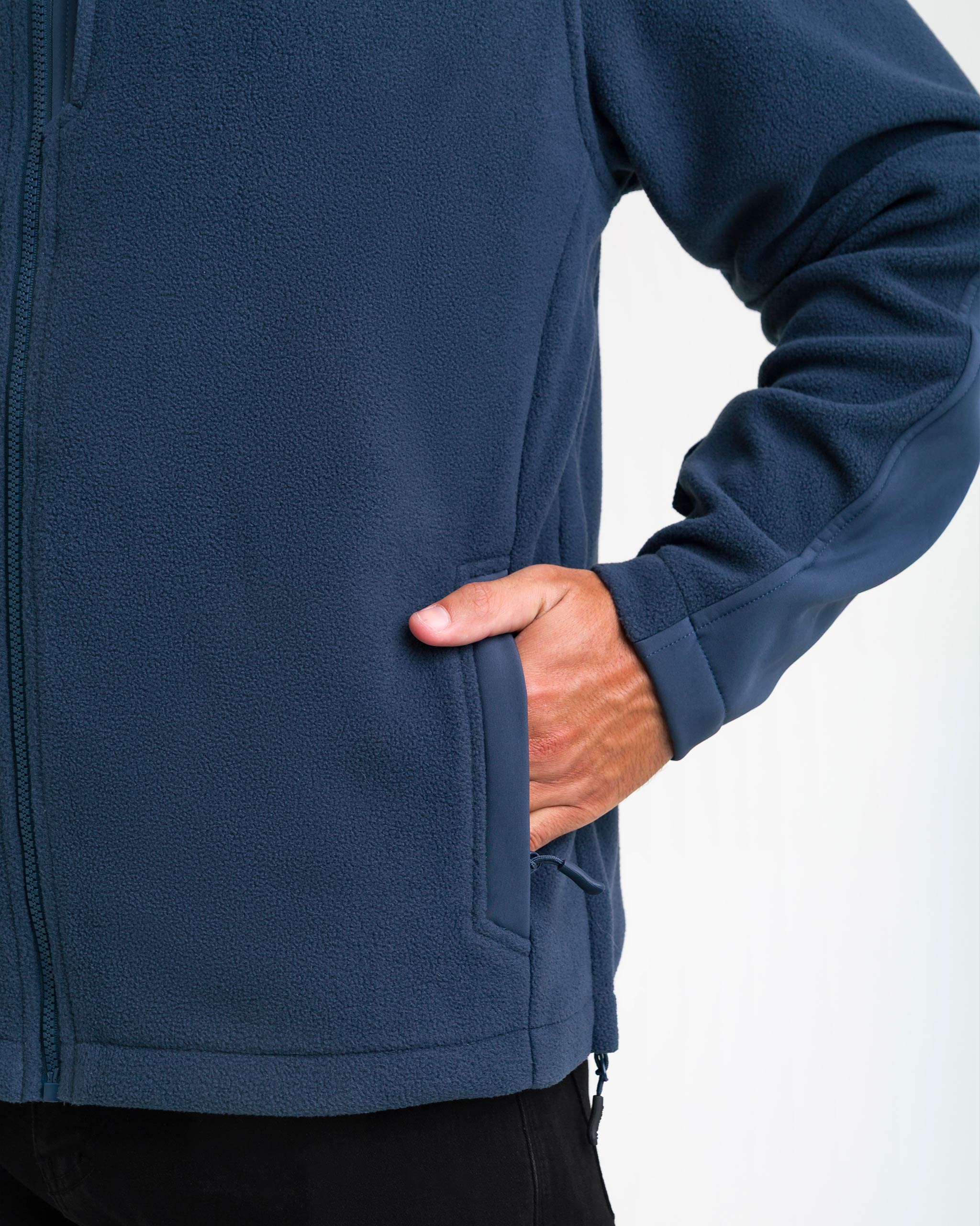 Jaqueta Fleece Snow 2.0 - Azul Marinho - INVICTUS