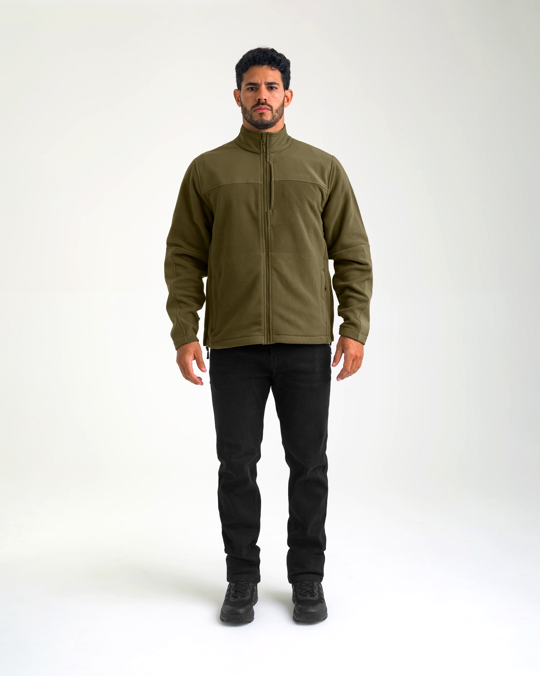 Jaqueta Fleece Snow 2.0 - Verde Oliva - INVICTUS
