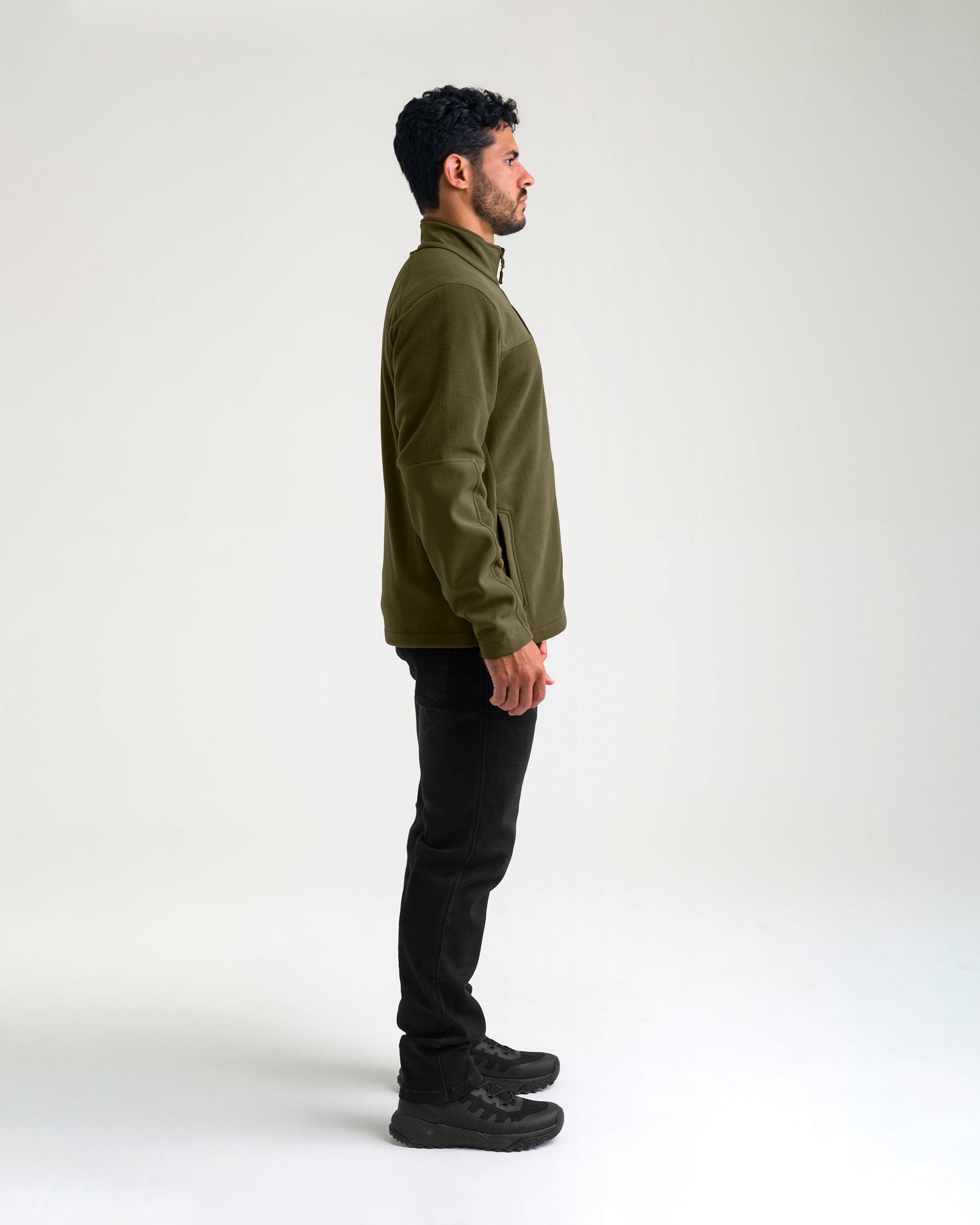 Jaqueta Fleece Snow 2.0 - Verde Oliva - INVICTUS
