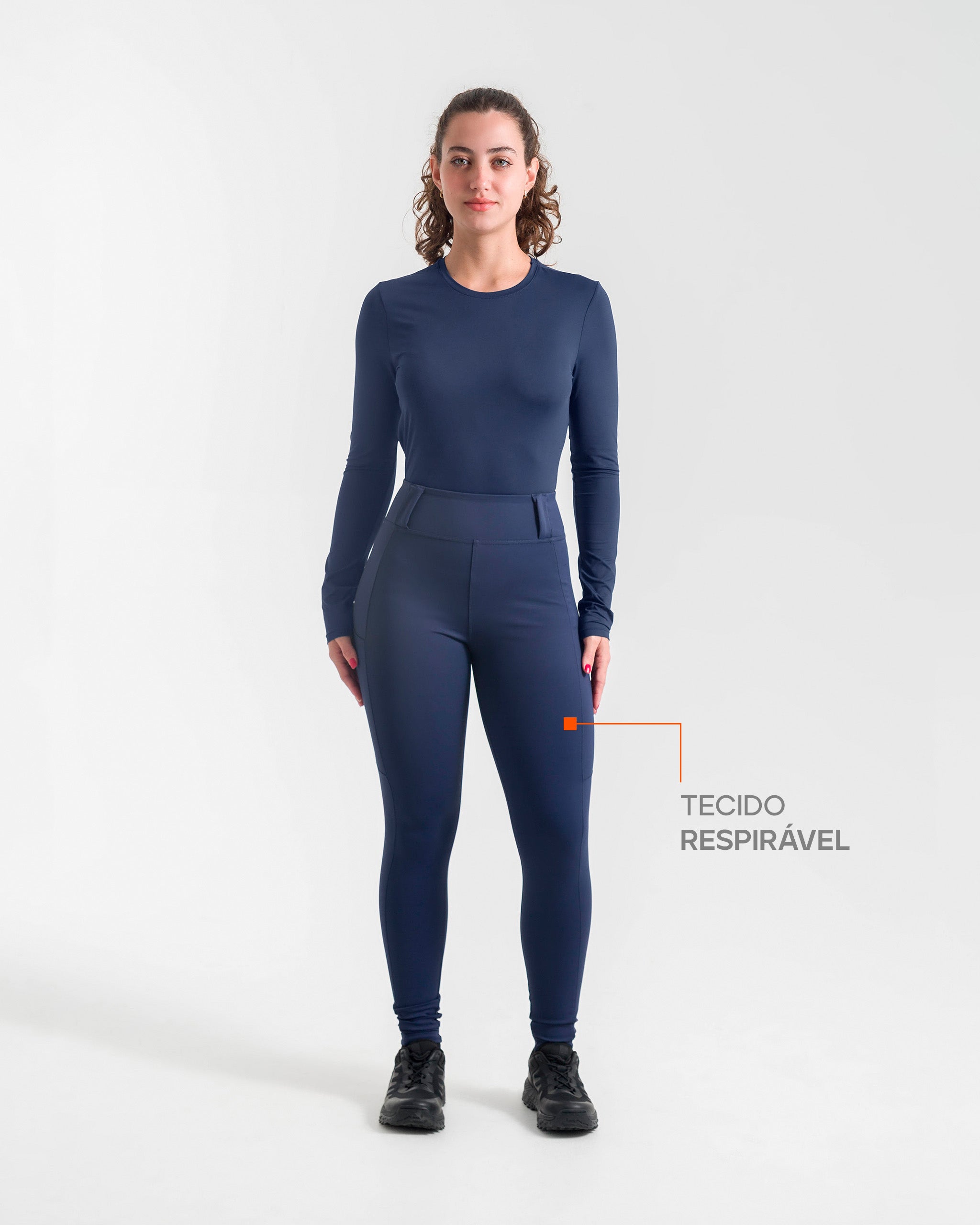 Calça Legging Beltfit - Azul