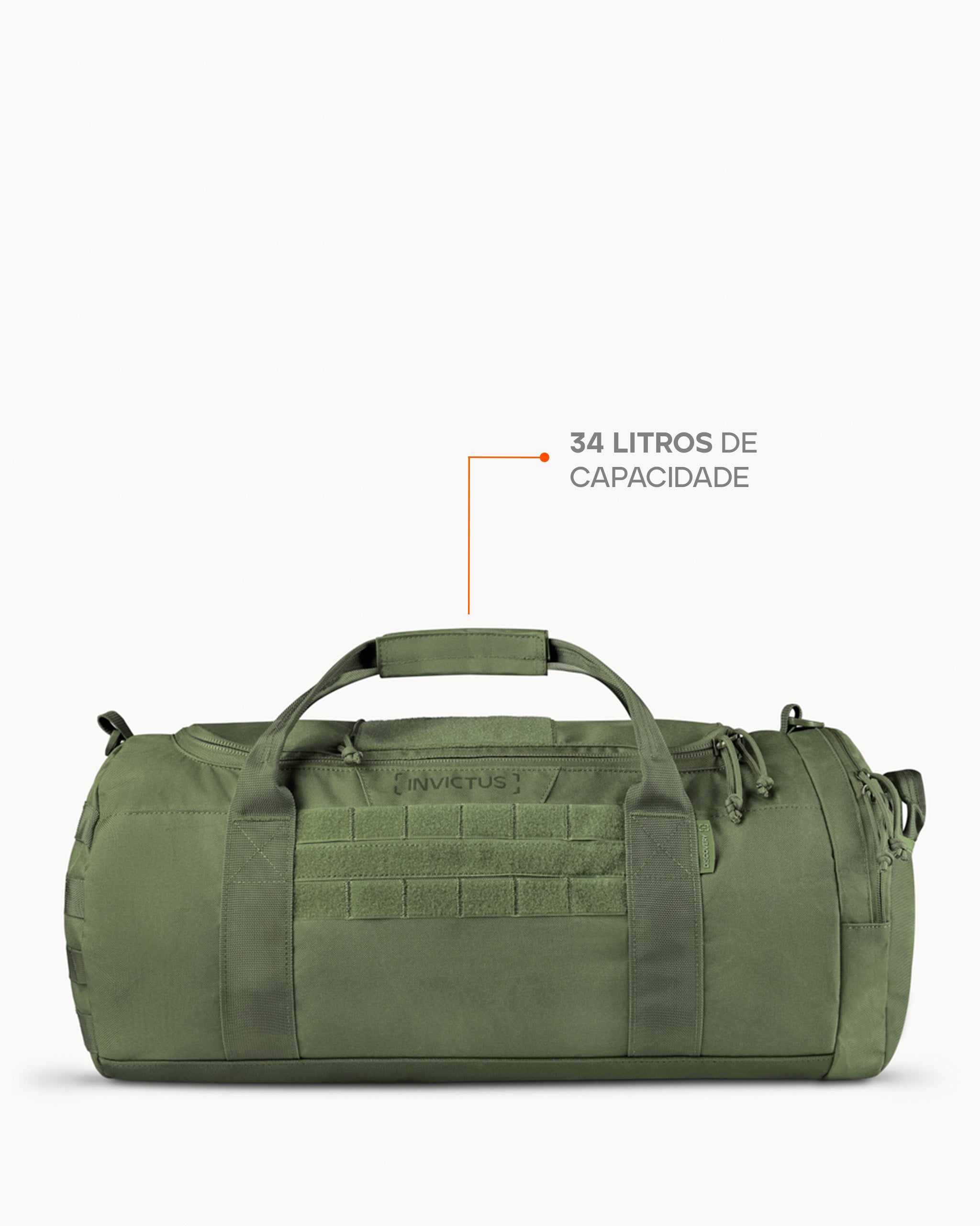 Mala Duffel Bag Discovery 2.0 34L - Verde