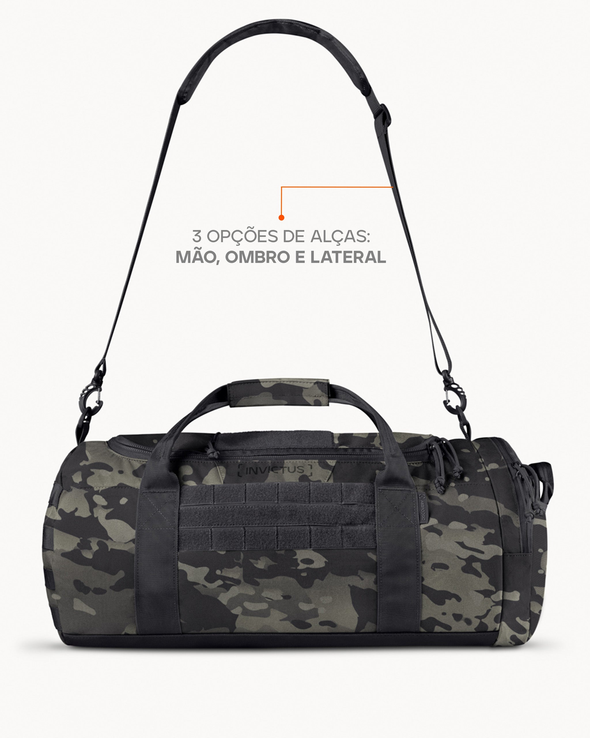 Mala Duffel Bag Discovery 2.0 34L - Warskin Black
