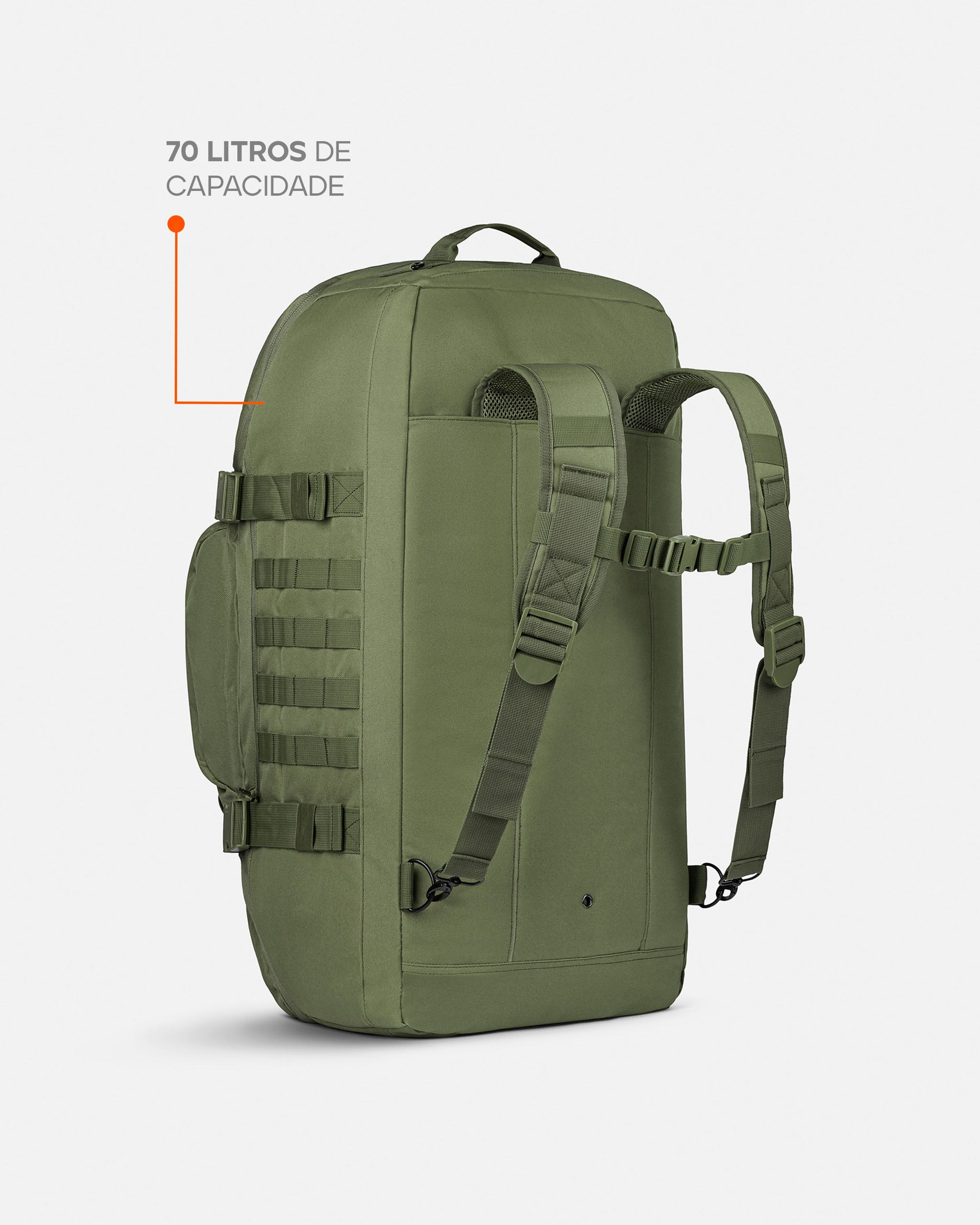 Mala/Mochila Expedition 2.0 70L - Verde