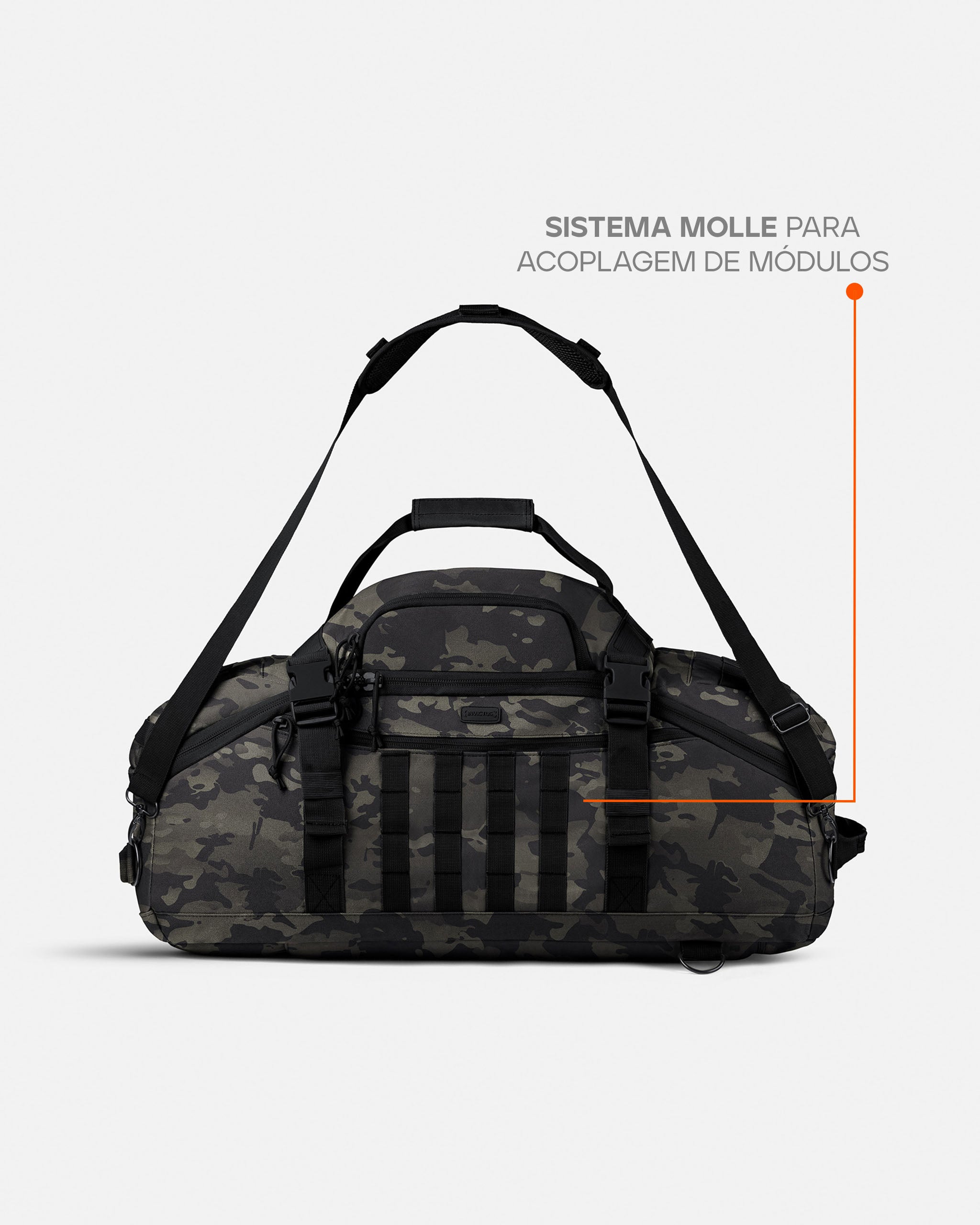 Mala/Mochila Expedition 2.0 70L - Warskin Black