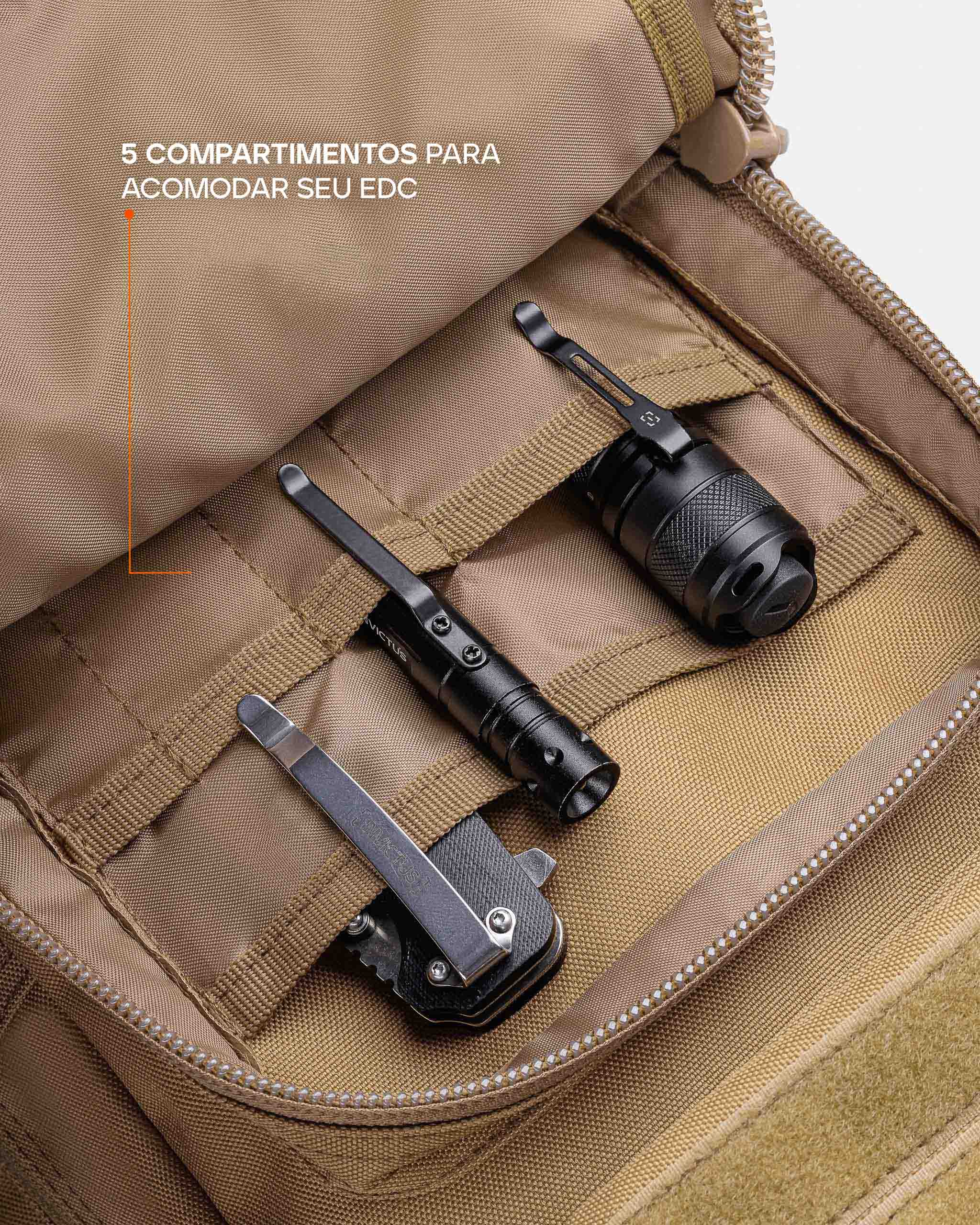 Mochila Tática Assault 2.0 30L - Coyote