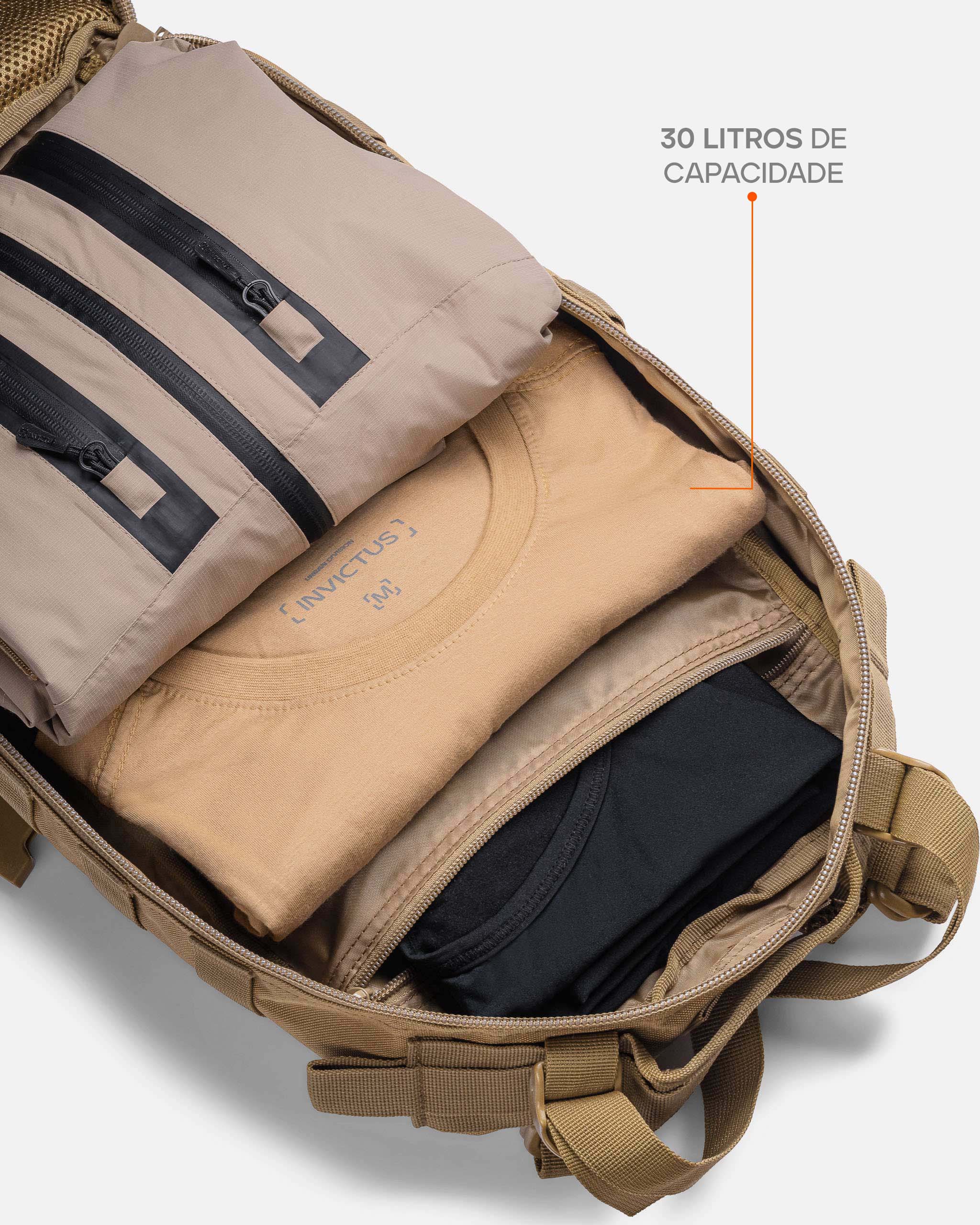 Mochila Tática Assault 2.0 30L - Coyote