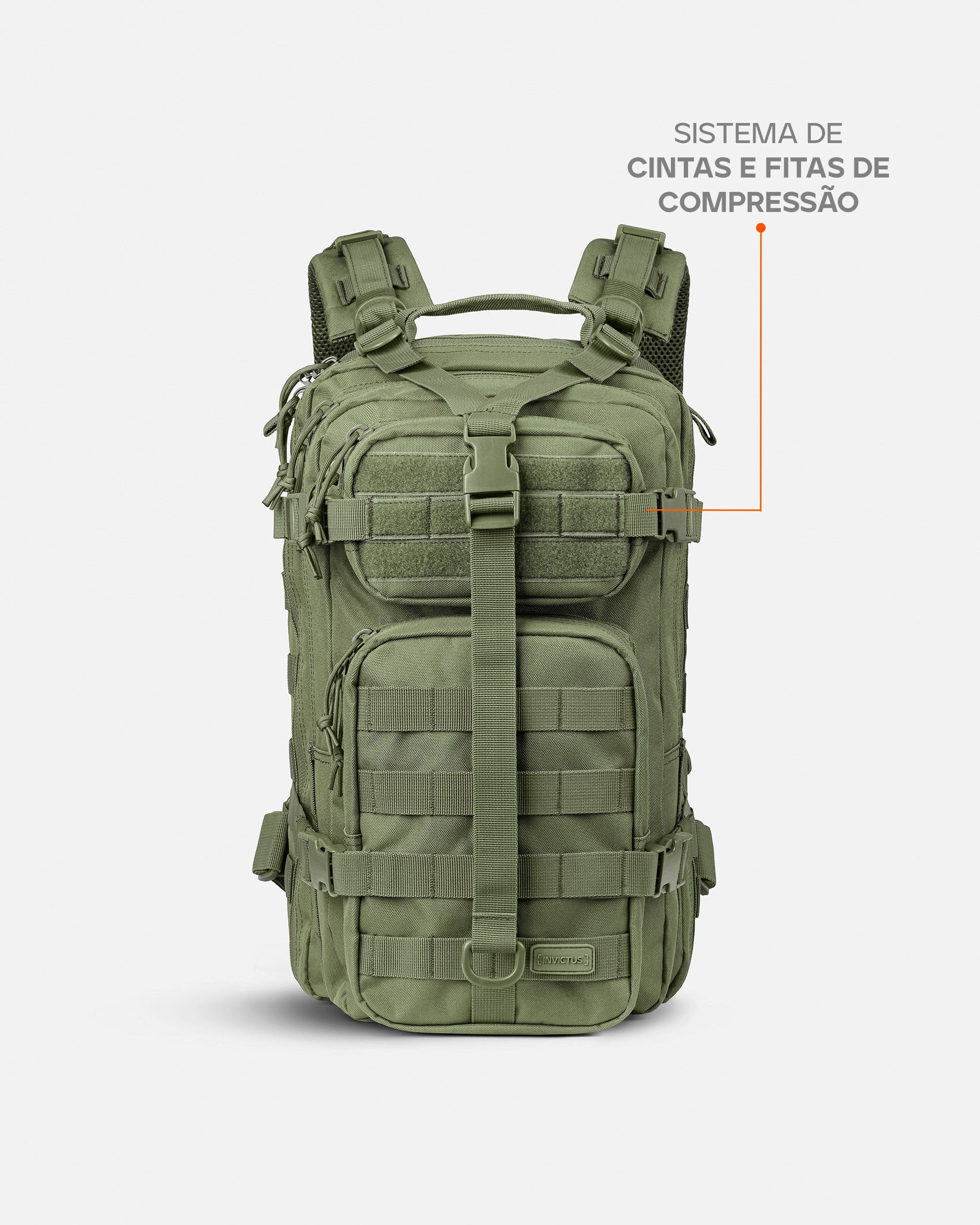 Mochila Tática Assault 2.0 30L - Verde