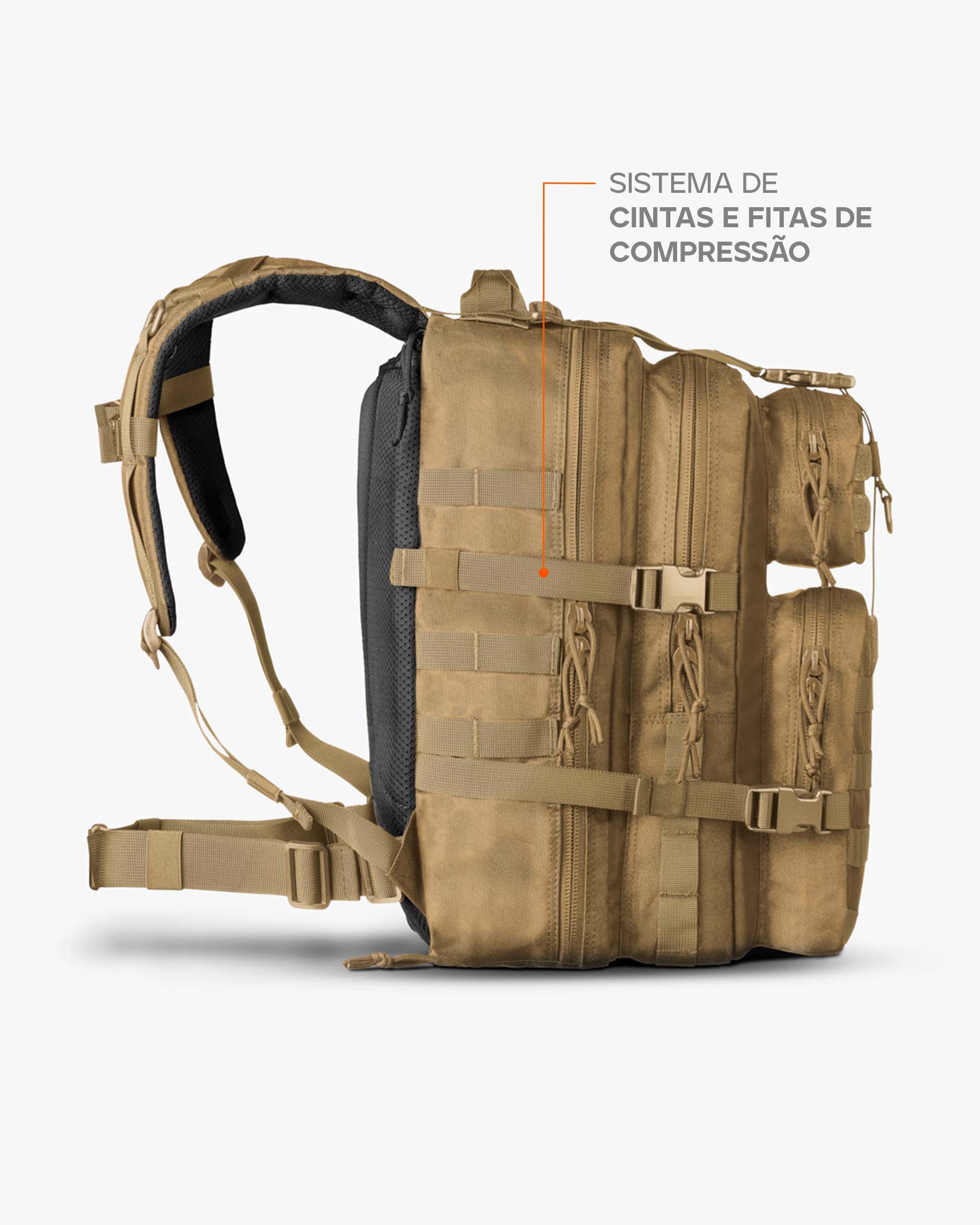 Mochila Assault Urban 35L - Coyote